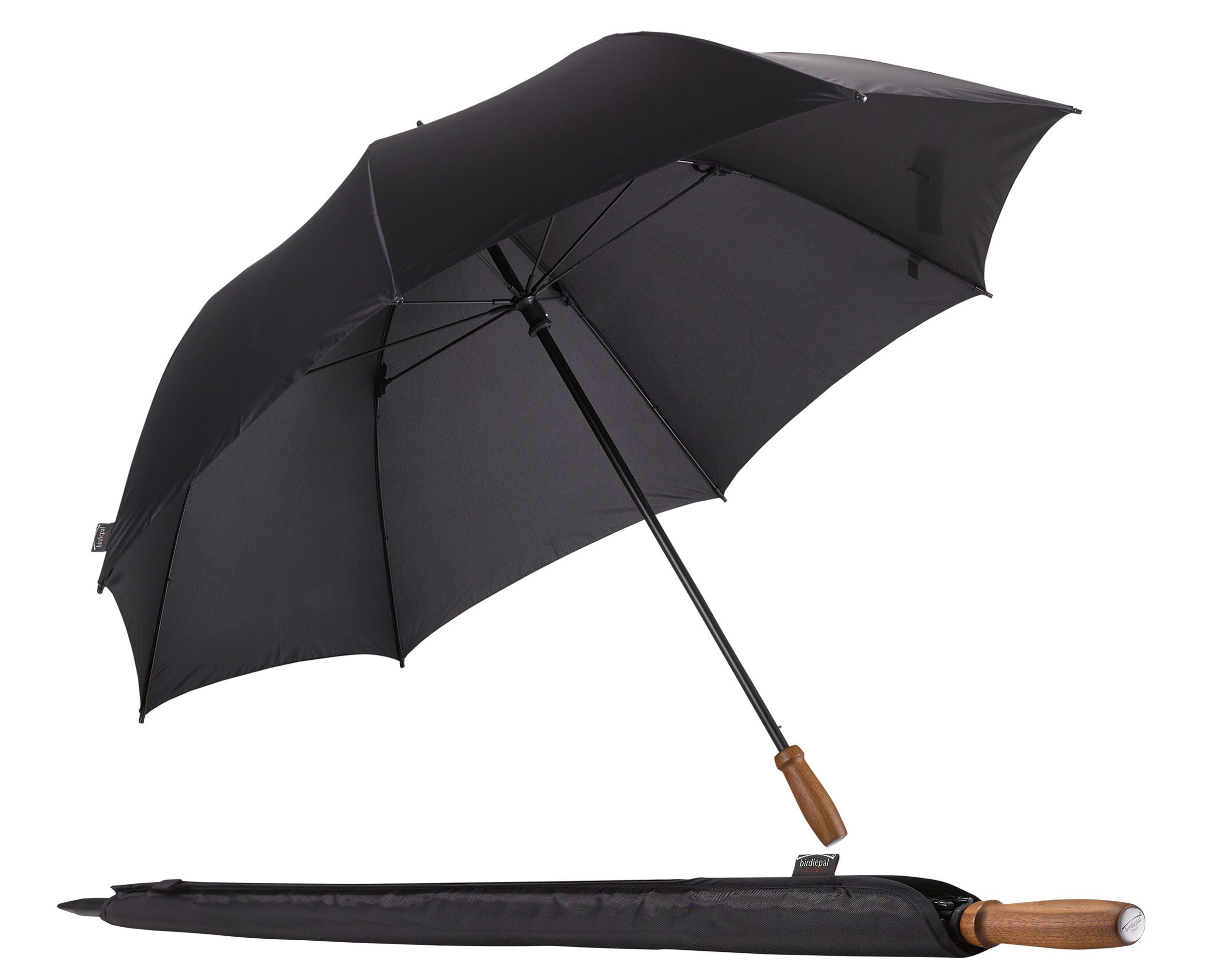 EuroSCHIRM® Partnerschirm birdiepal® classic, schwarz, Regenschirm günstig online kaufen