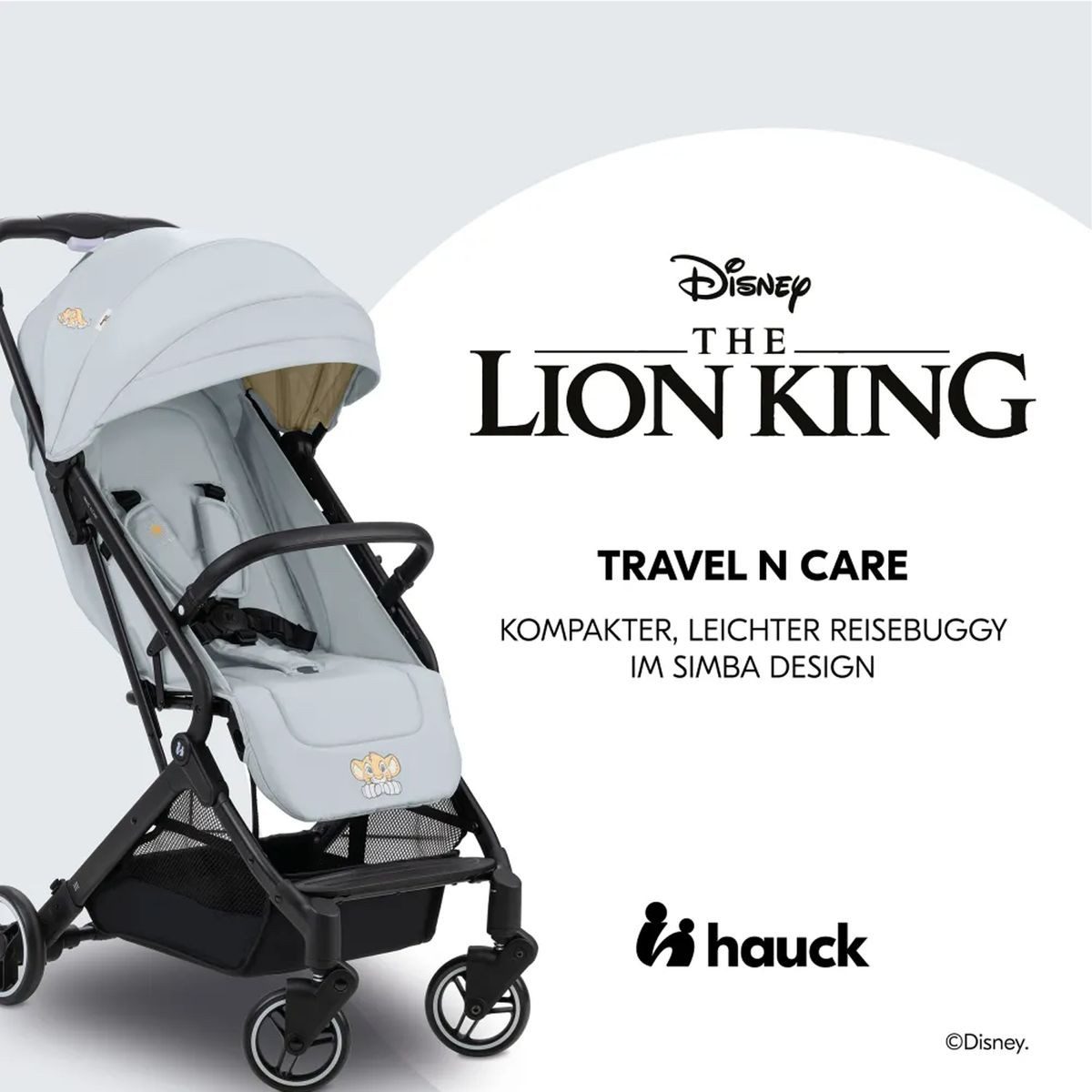 Hauck Kinder-Buggy Travel N Care - Simba, Reisebuggy Sportwagen bis 22 kg inkl. Maxi Cosi Reboarder Pearl Pro 2