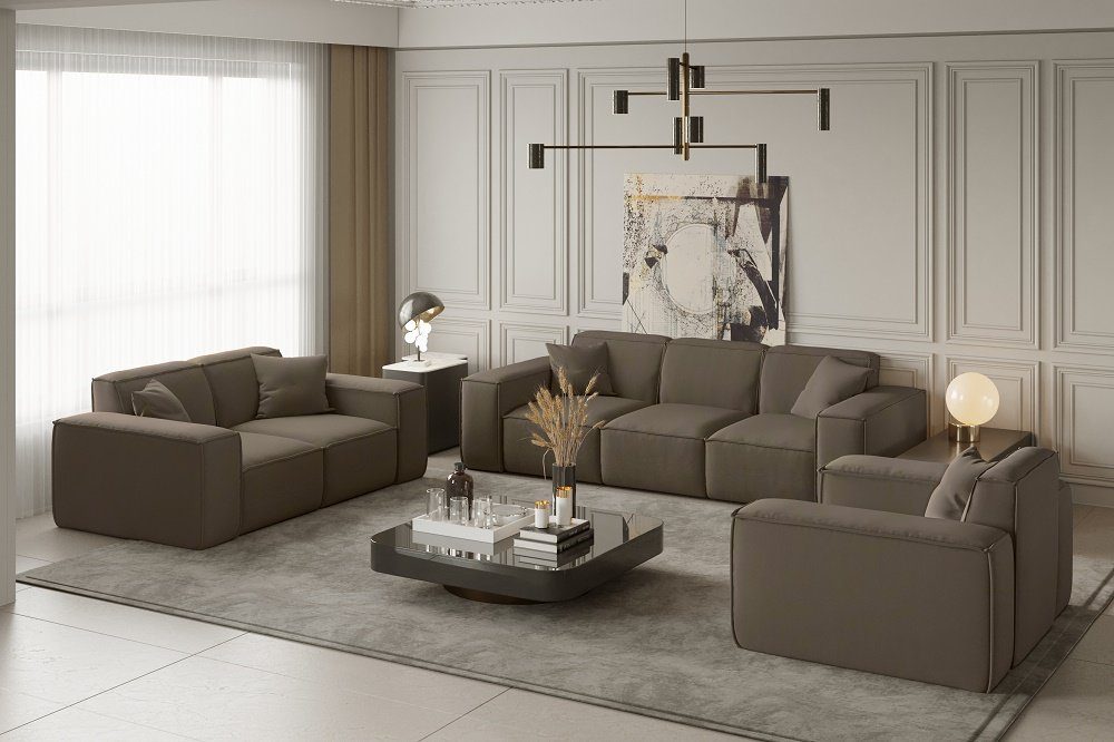 Fun Möbel Polstergarnitur Sofaset Designersofa CELES günstig online kaufen