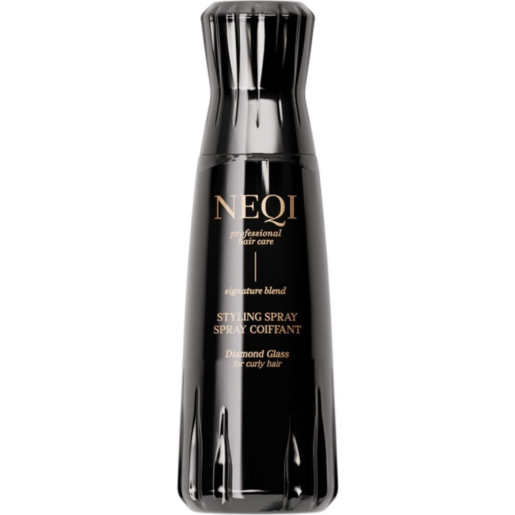 NEQI Haarpflege-Set Stylingspray für lockiges Haar Diamond Glass (Stylingspray) 180 ml