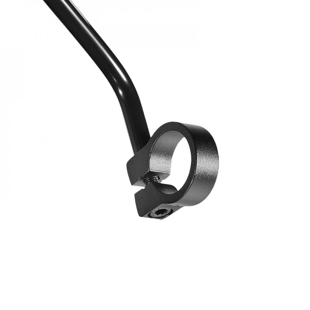 Ergotec Fahrradspiegel Ergotec Fahrradspiegel M-55L Stahl, Linksmontage, schwarz
