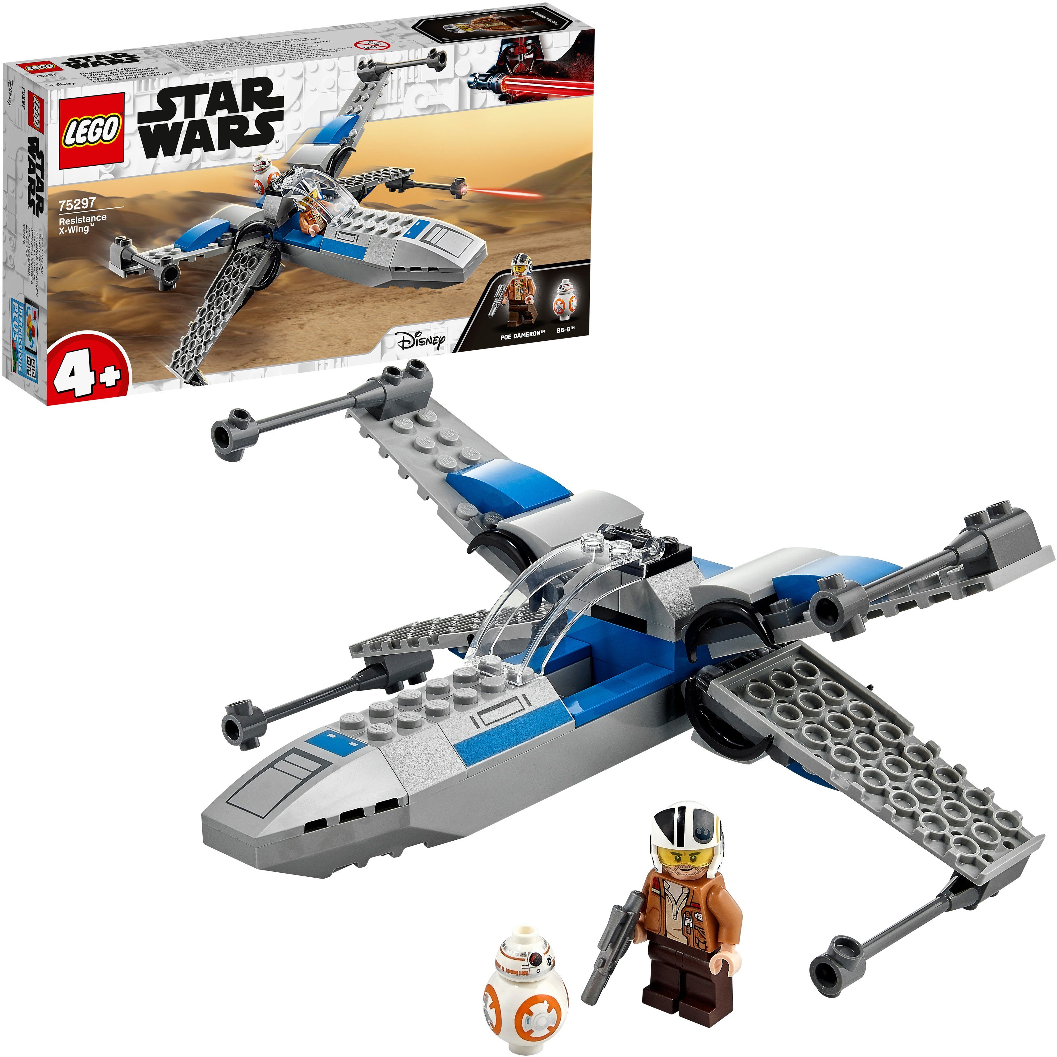 Image of LEGO® Konstruktionsspielsteine »Resistance X-Wing™ (75297), LEGO® Star Wars™«, (60 St), Made in Europe