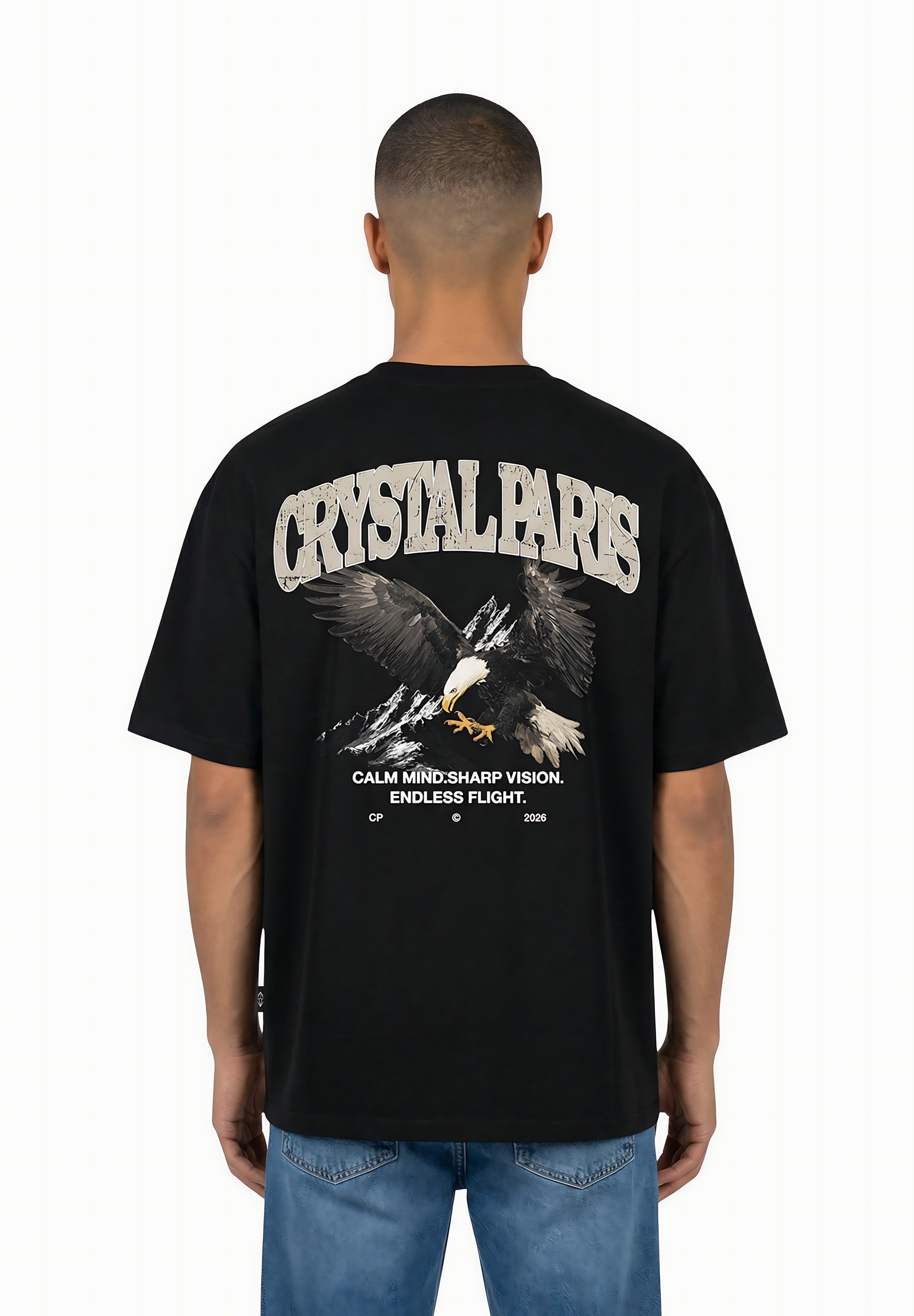 Crystal Paris T-Shirt Eagle (1-tlg)