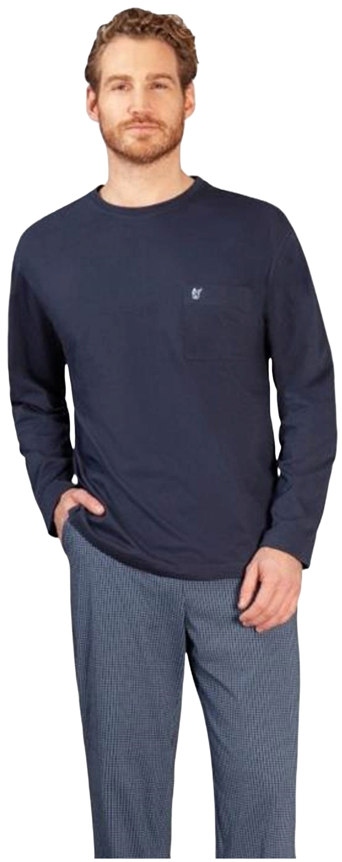 Hajo Schlafanzug Herren Pyjama (2 tlg) günstig online kaufen
