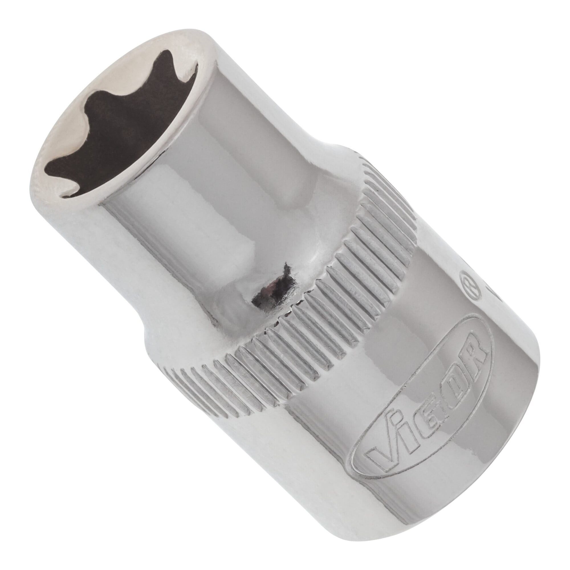 VIGOR Steckschlüssel VIGOR T Steckschlüsseleinsatz, V2144N, 3/8 Zoll (10 mm) Vierkant, E Pr