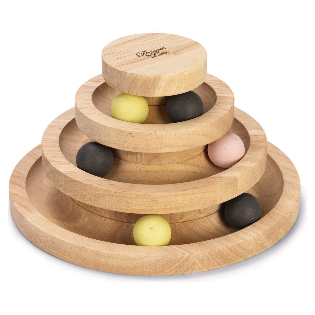 Designed By Lotte Tier-Intelligenzspielzeug Katzenspielzeug Spielturm Mia H günstig online kaufen