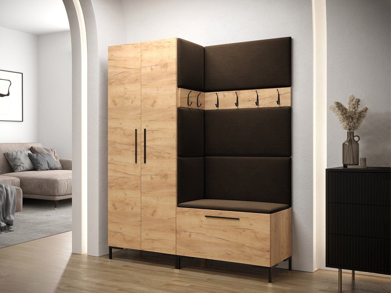 MIRJAN24 Garderoben-Set Zilion I, (Komplett-Set, Drehtürenschrank, günstig online kaufen