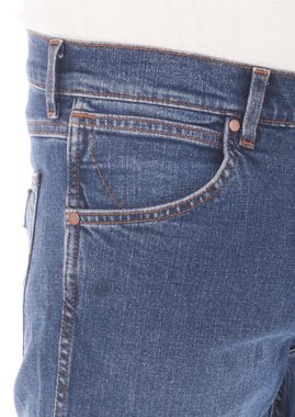 Wrangler Straight-Jeans Herren Jeanshose Greensboro Regular Fit Denim Hose mit Stretch