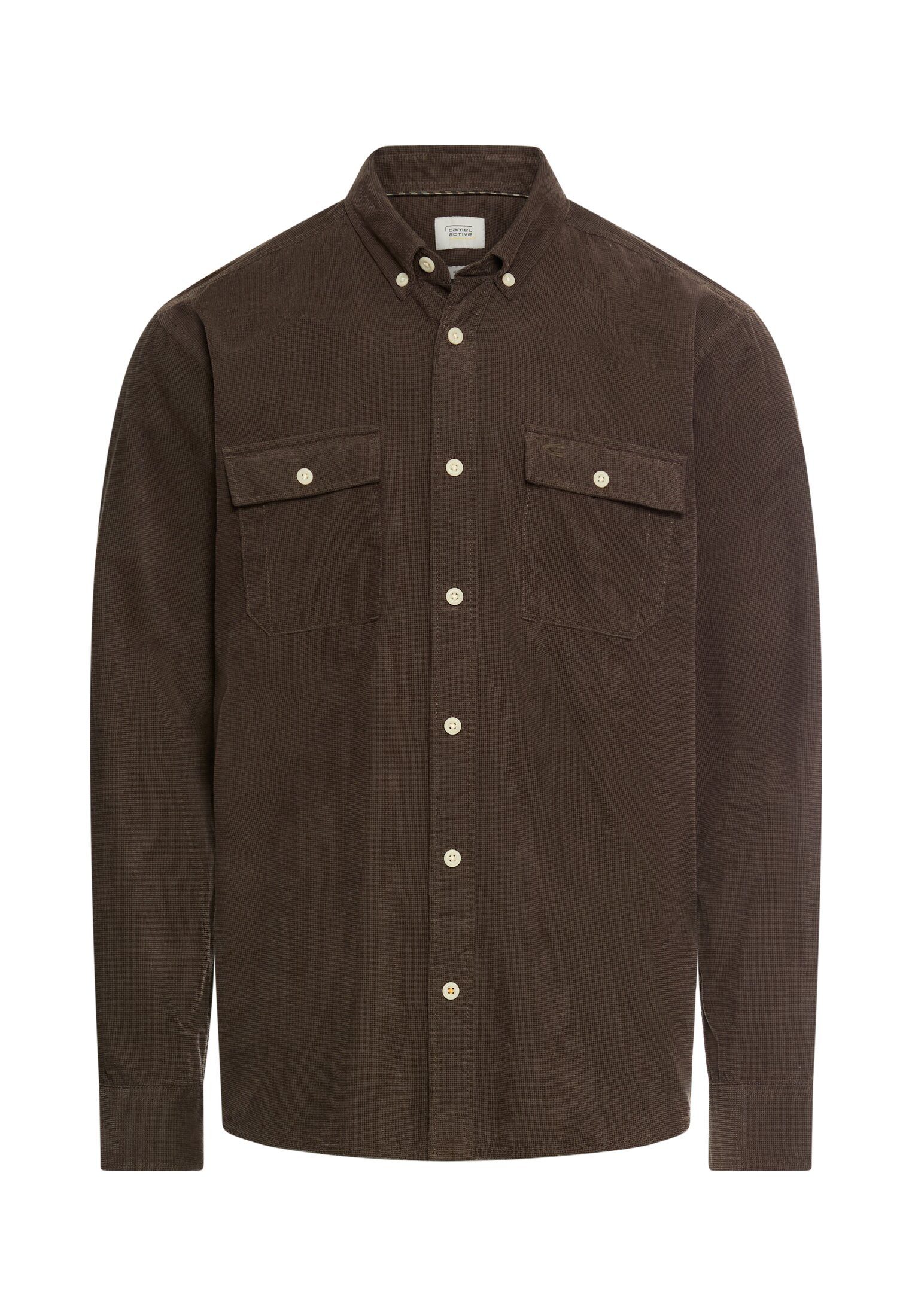 camel active Langarmhemd mit Brusttaschen