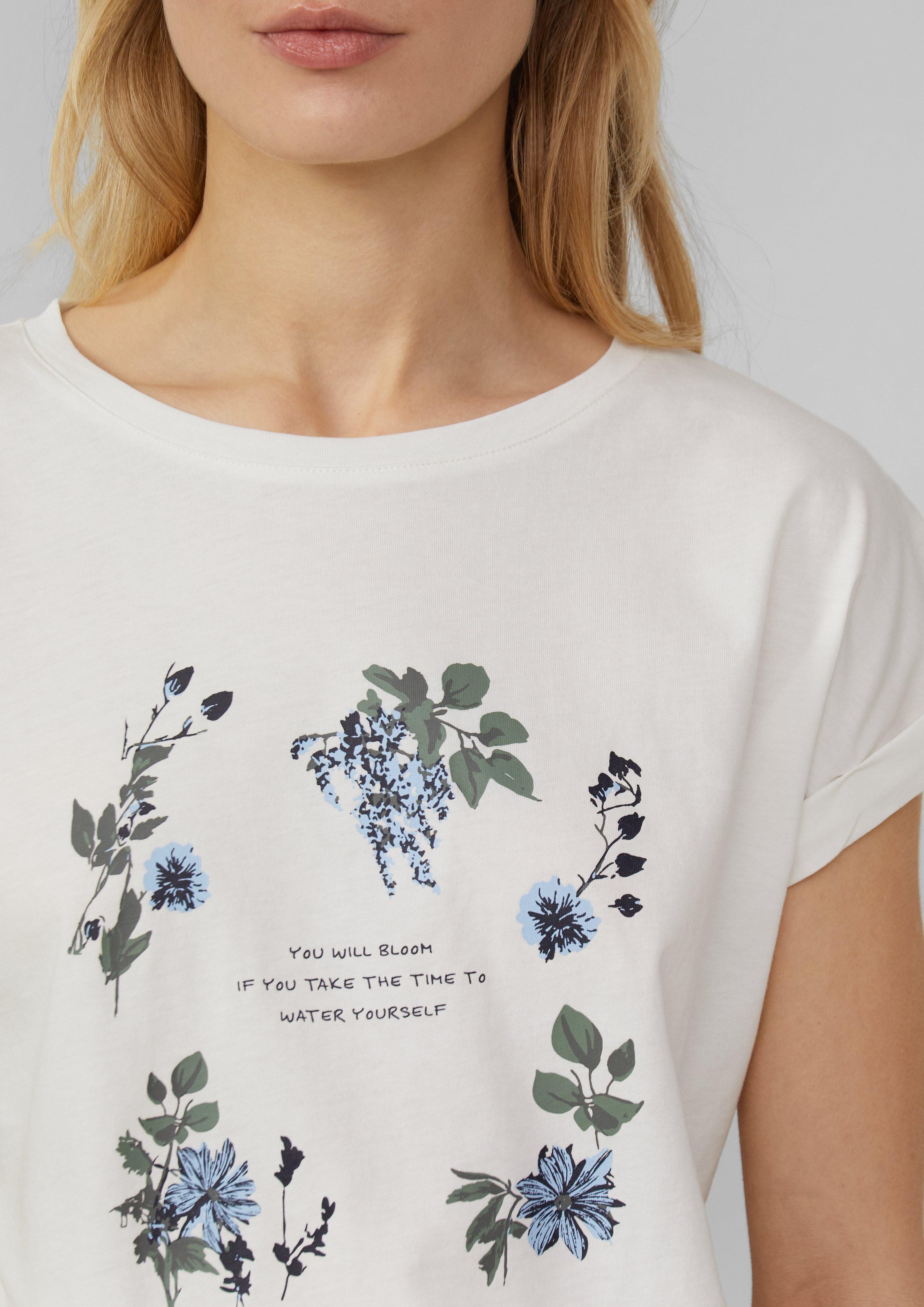 s.Oliver Shirttop T-Shirt mit Frontprint im günstig online kaufen