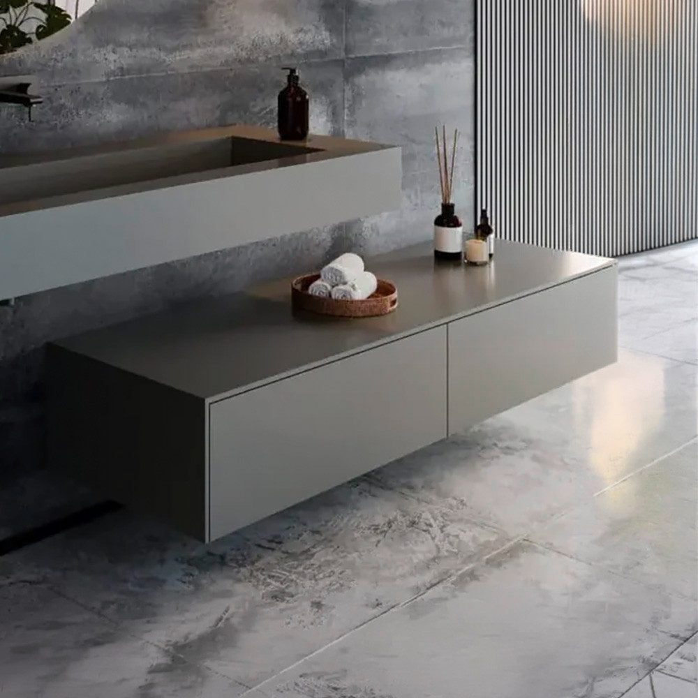 Henneke Sideboard Corian® Sideboard CuttingEdge, Fugenlos aus Mineralwerkstoff