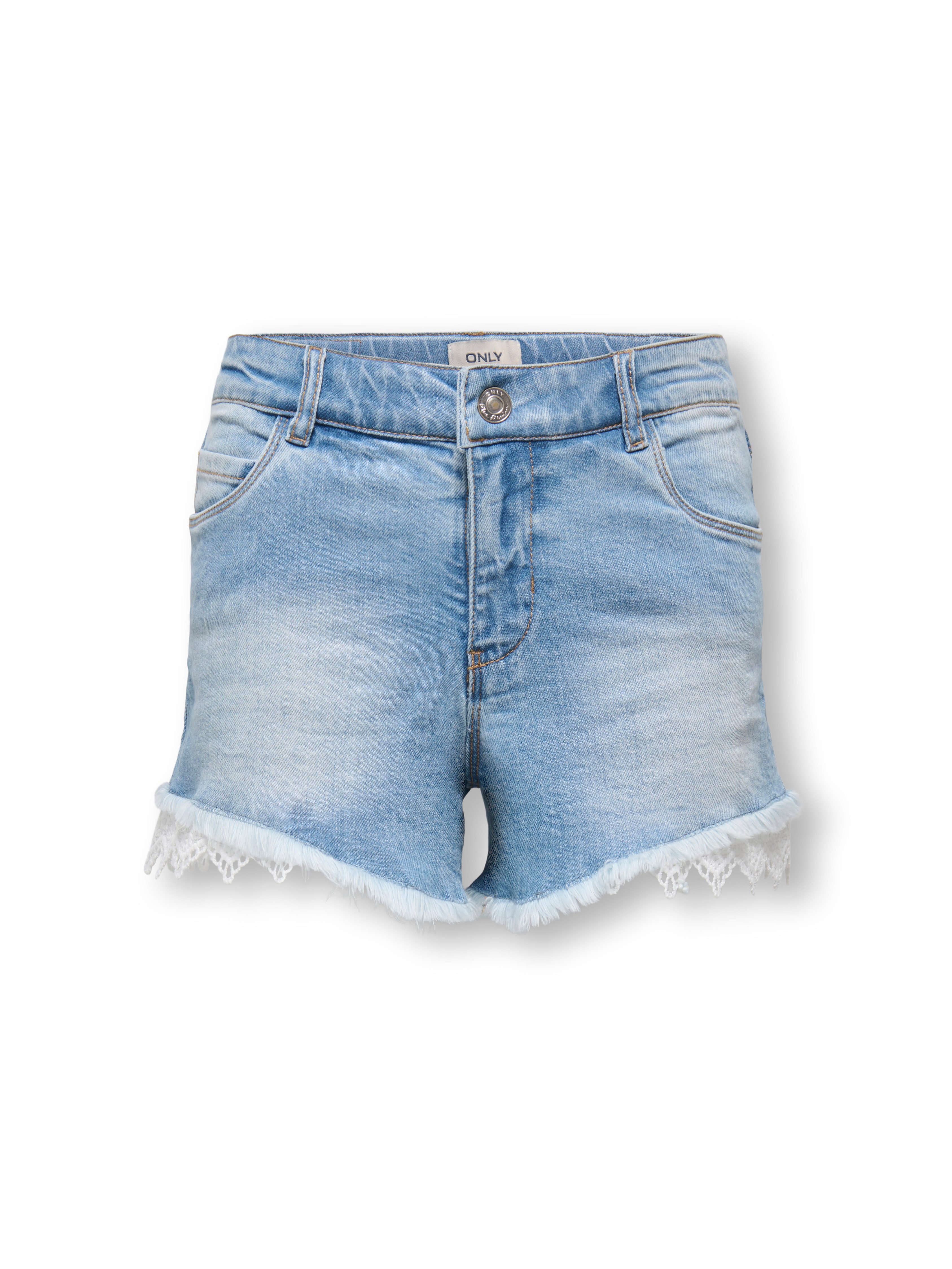 Jeansshorts KOGROBYN REG LACE SHORTS DNM QYT
