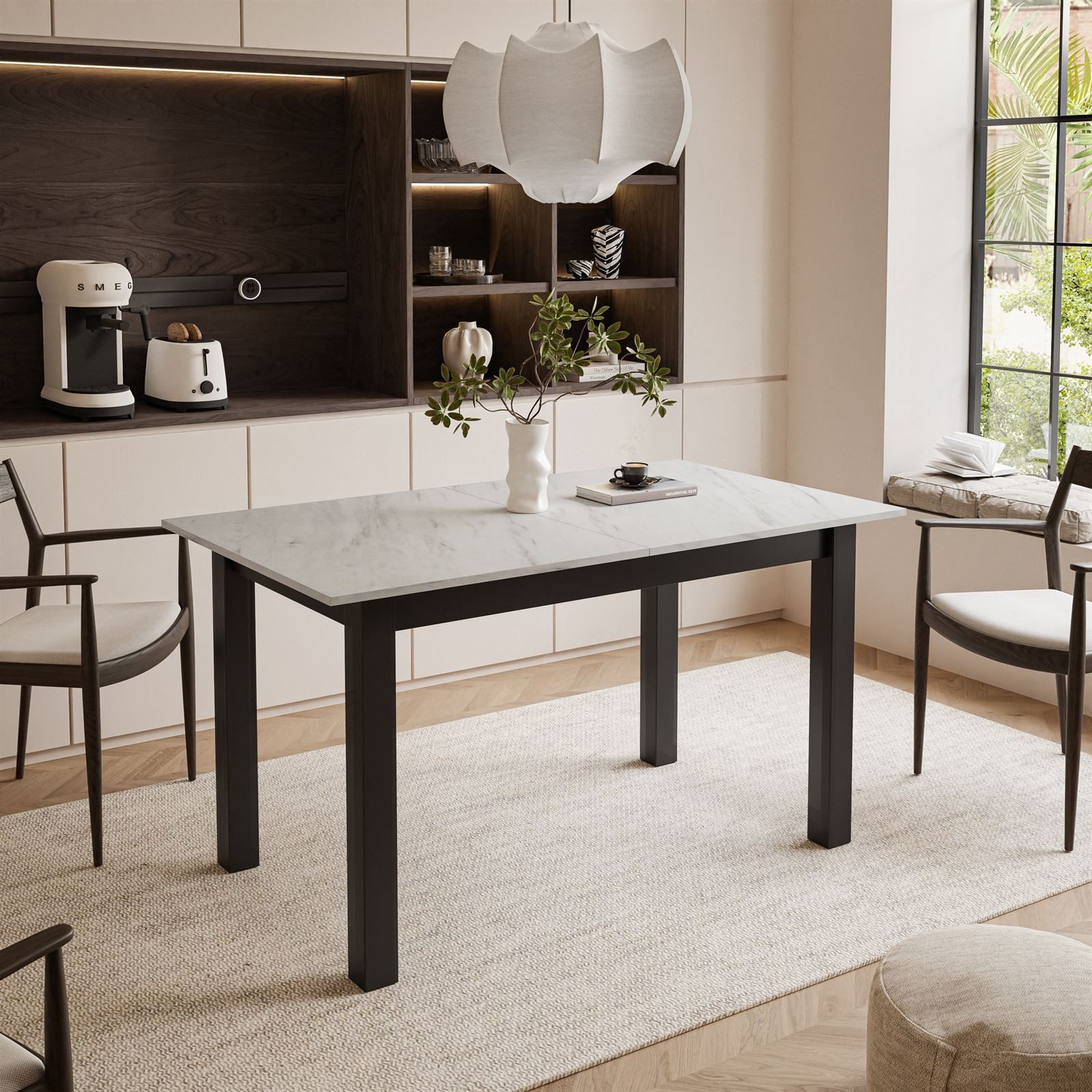 Lookway Klapptisch Ausklappbarer Tisch für 6-8 Personen Wohnzimmer ARTON 14 günstig online kaufen