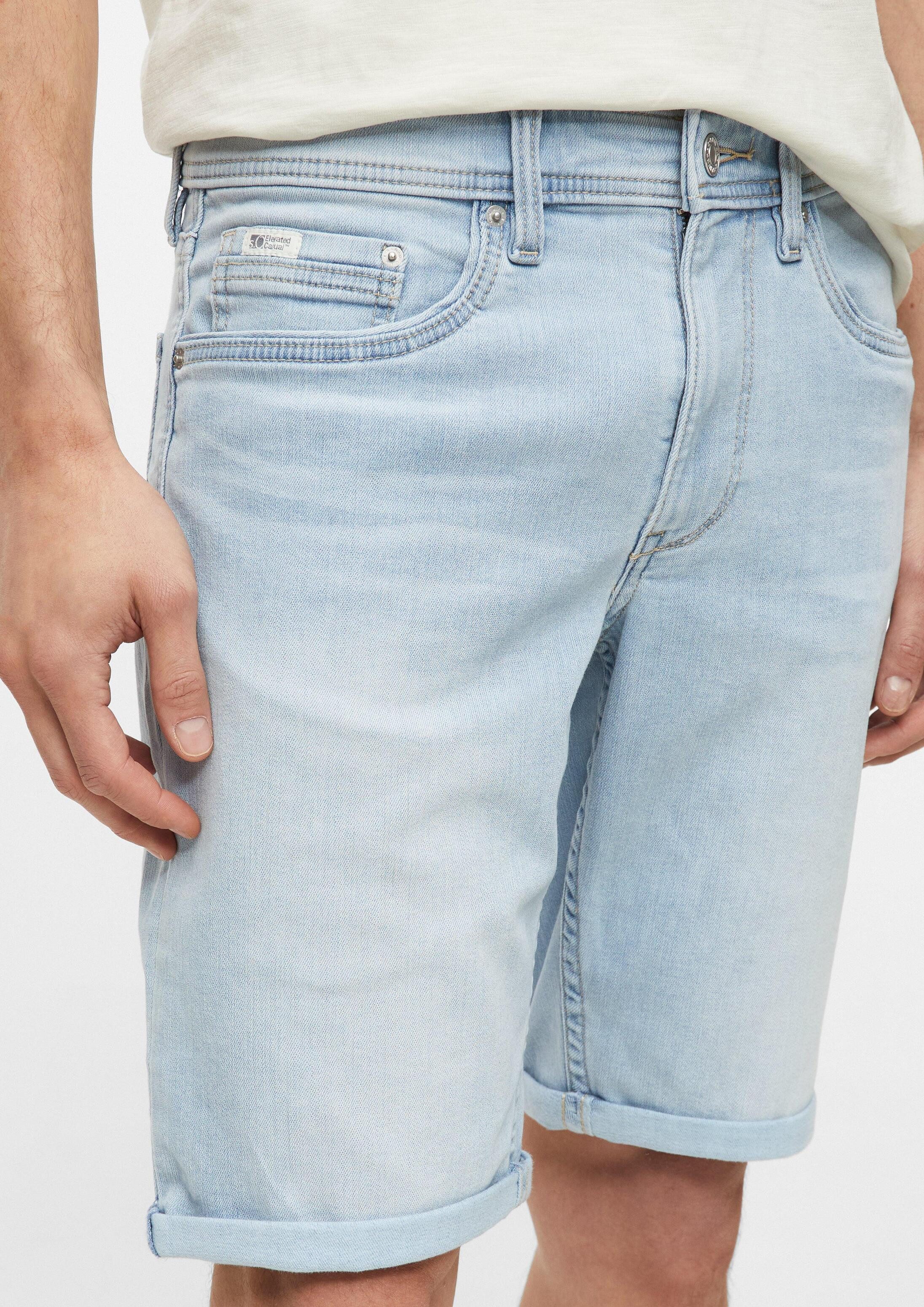 s.Oliver Jeansshorts Jeans-Bermuda Bermuda Jeans / Mid Rise / mit Turn-up – Bild 4 von 5