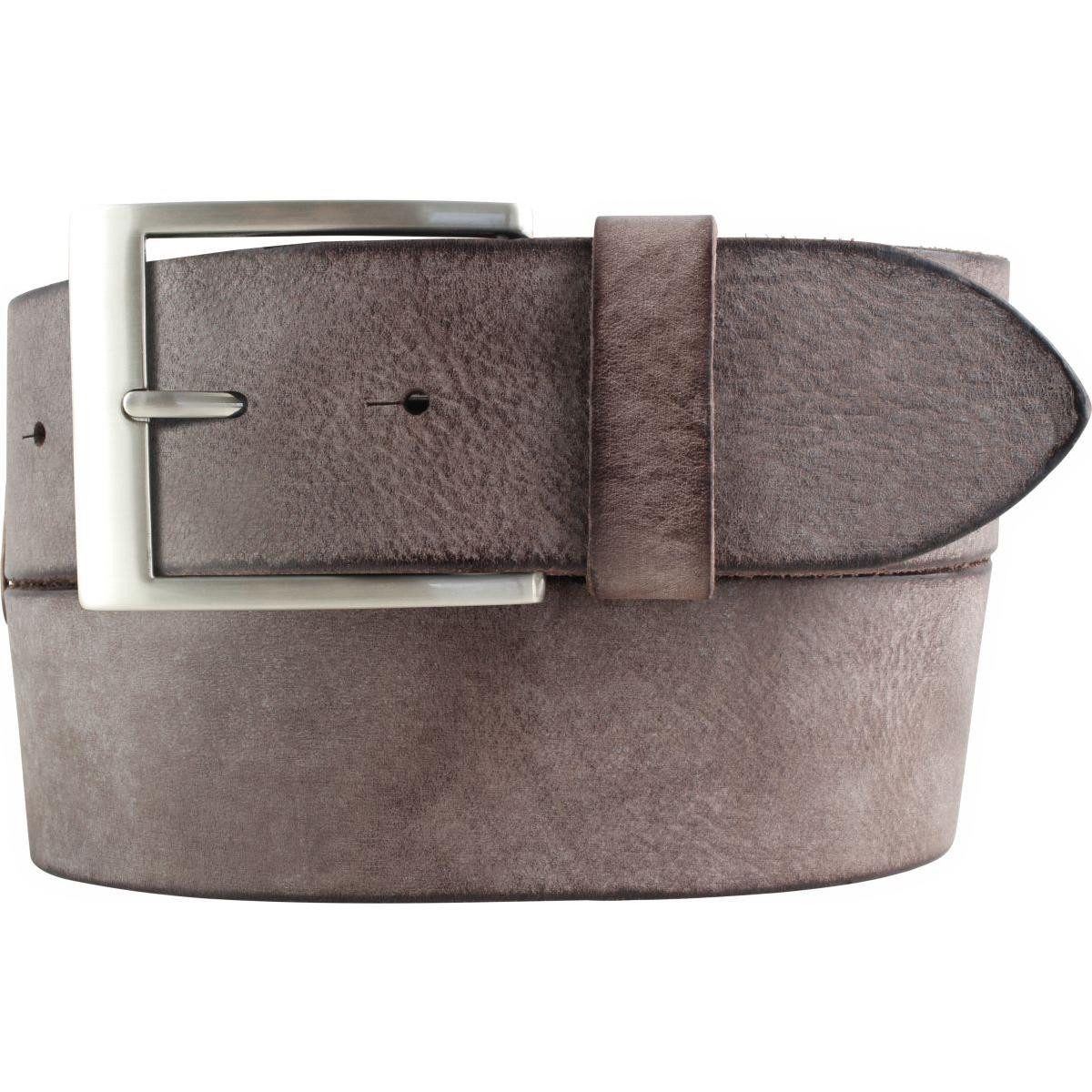 BELTINGER Ledergürtel Gürtel aus weichem Vollrindleder Used-Look 5 cm - Jeans-Gürtel für Dam (1-St)