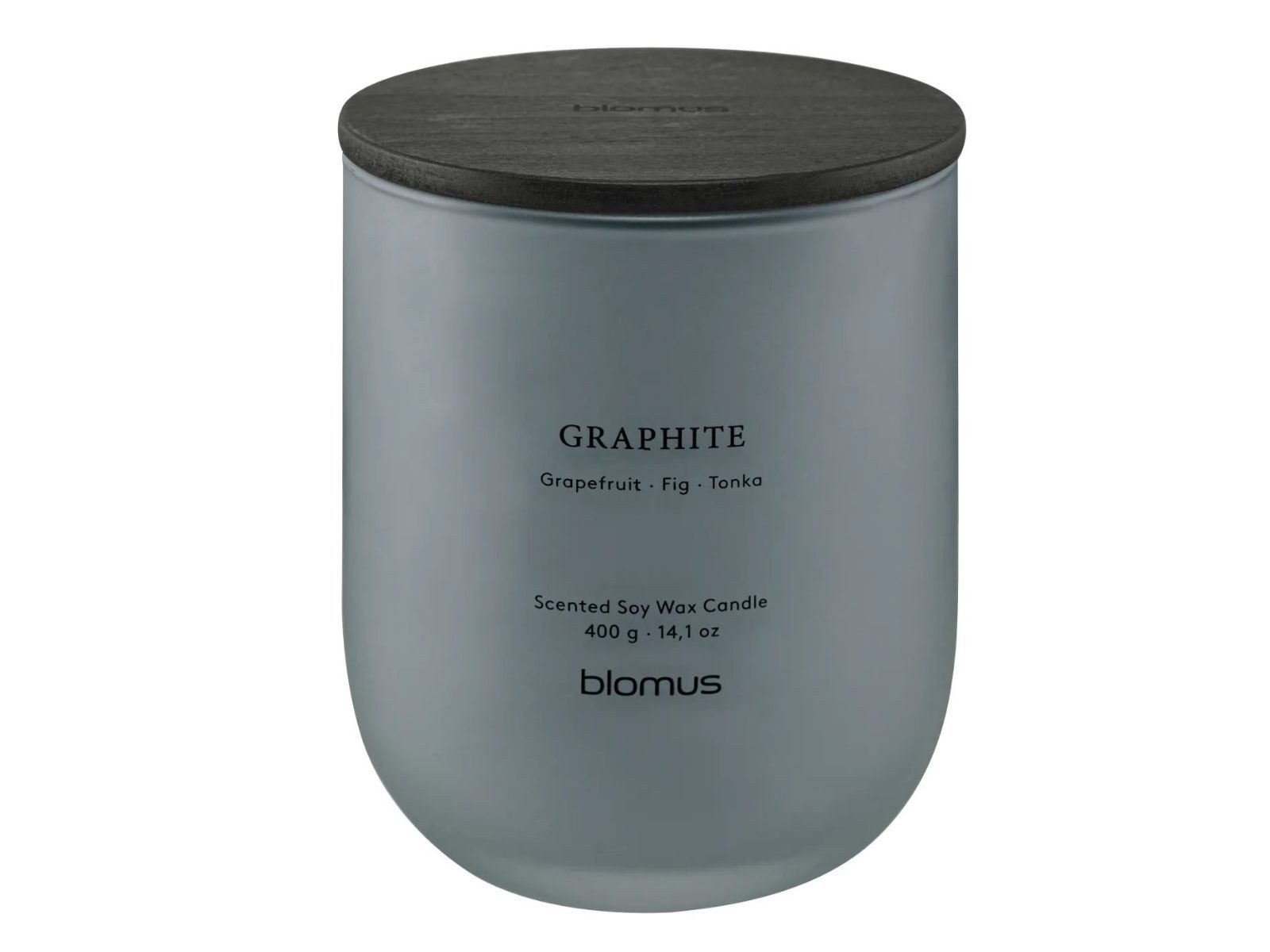 blomus Duftkerze TUOKSU Duftkerze L Graphite sharkskin 11cm