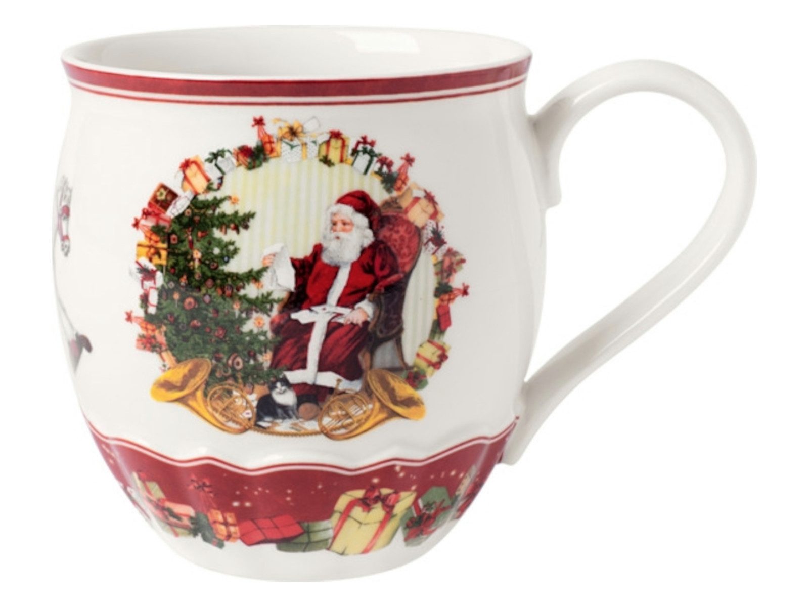 Villeroy & Boch Becher Toy's Fantasy Jumbobecher Santa 0,39 l, Porzellan