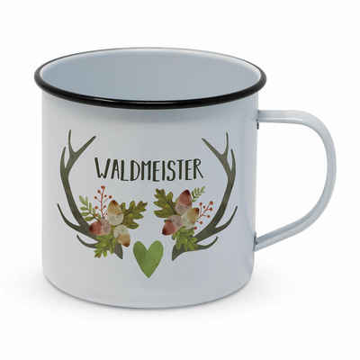 PPD Tasse Waldmeister Happy Metal Mug 500 ml, Metall