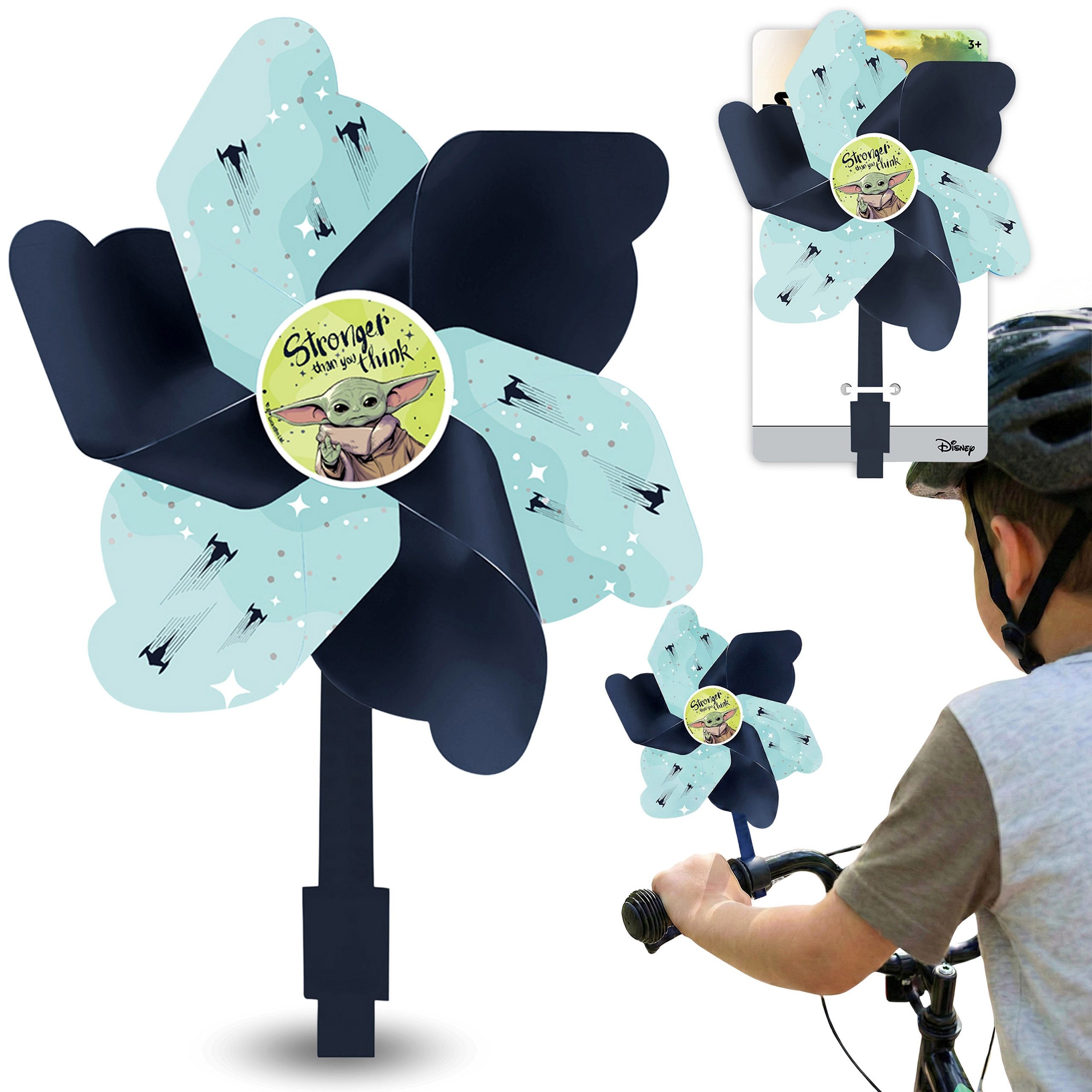 Star Wars Deko-Windrad STAR WARS Mandalorian Windrad für Fahrrad & Roller