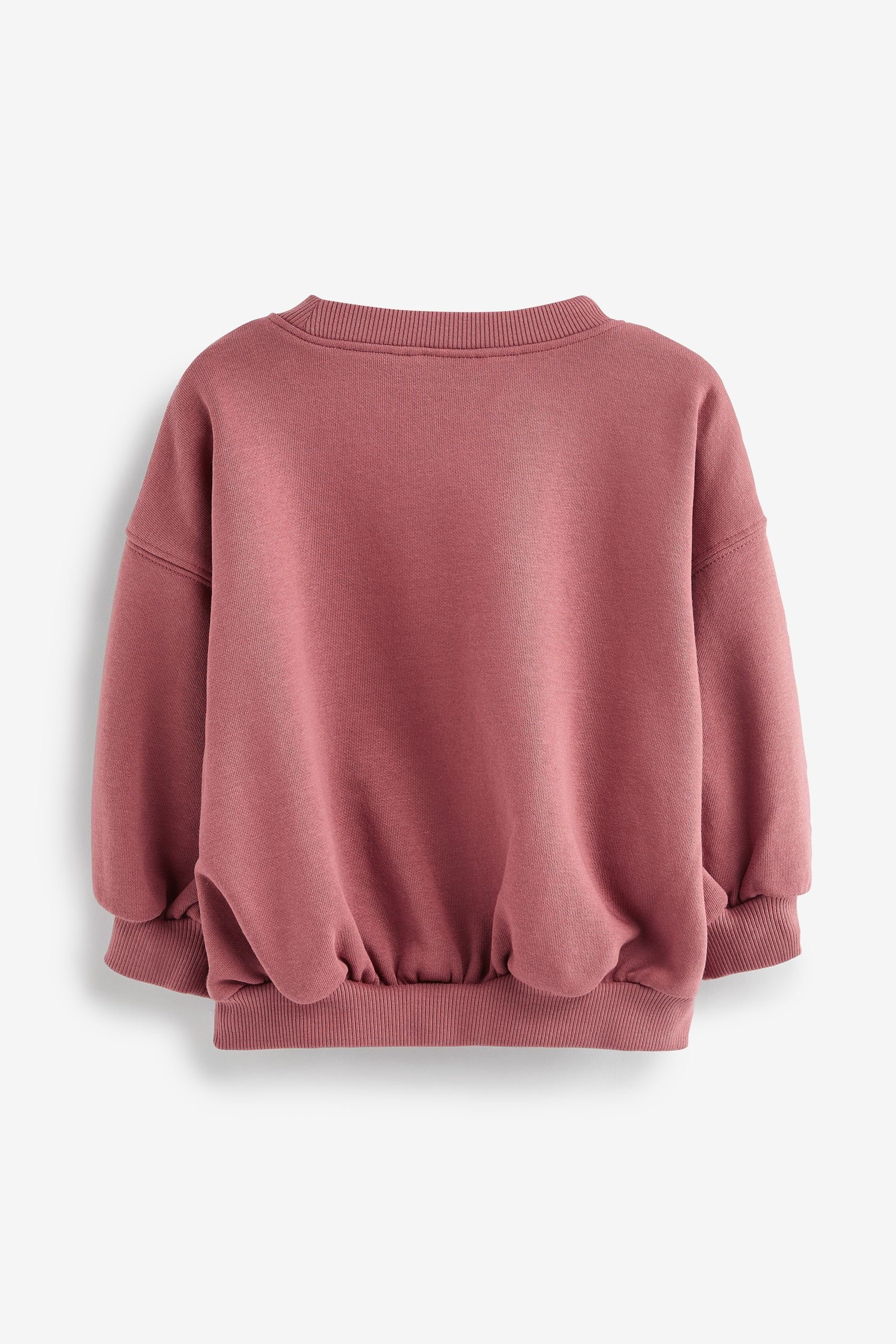 Next Purple Sweatshirt Sweatshirt (1-tlg) Fox