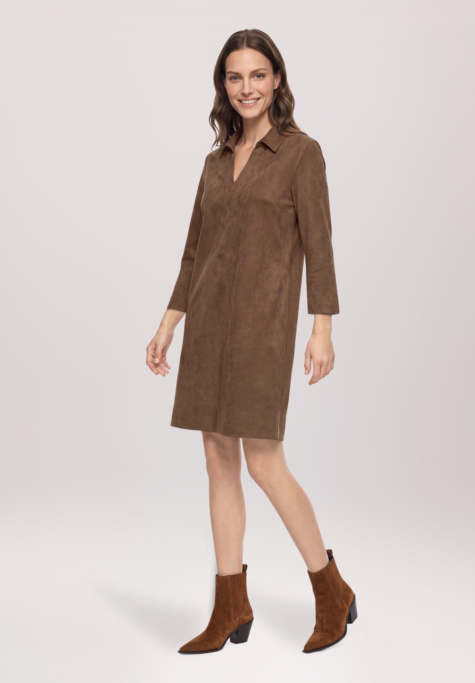 Betty Barclay Hemdblusenkleid Damen mit Knopfleiste