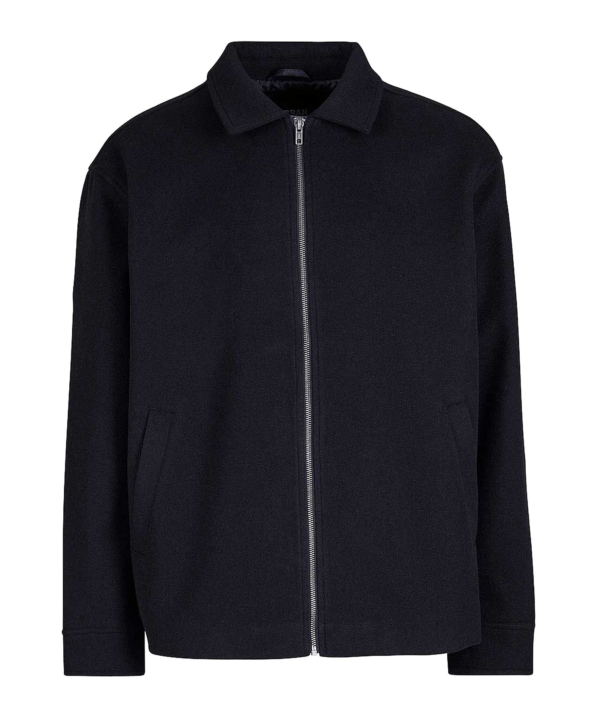 URBAN CLASSICS Sweatjacke Urban Classic Basic Blousjacke Jacke Polyester