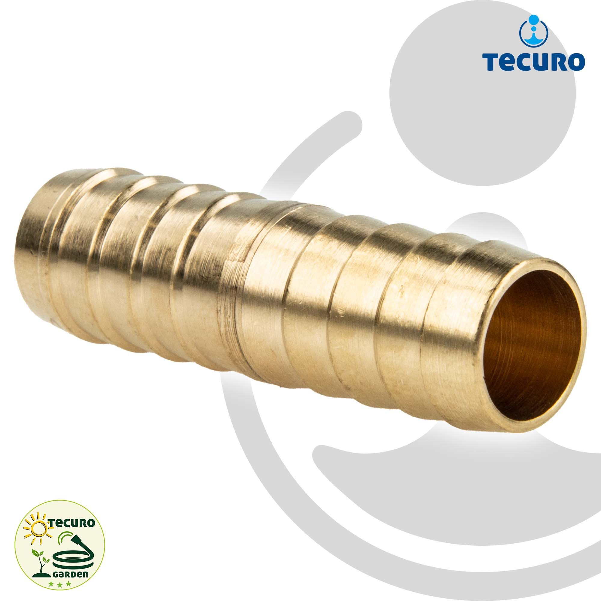 tecuro Schlauchverbinder Reparatur - Röhrchen/Schlauchverbinder, verschiedene Größen