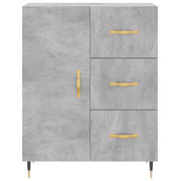 vidaXL Sideboard Sideboard Betongrau 69,5x34x90 cm Holzwerkstoff (1 St)