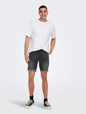 ONLY & SONS Jeansshorts Ply (1-tlg)