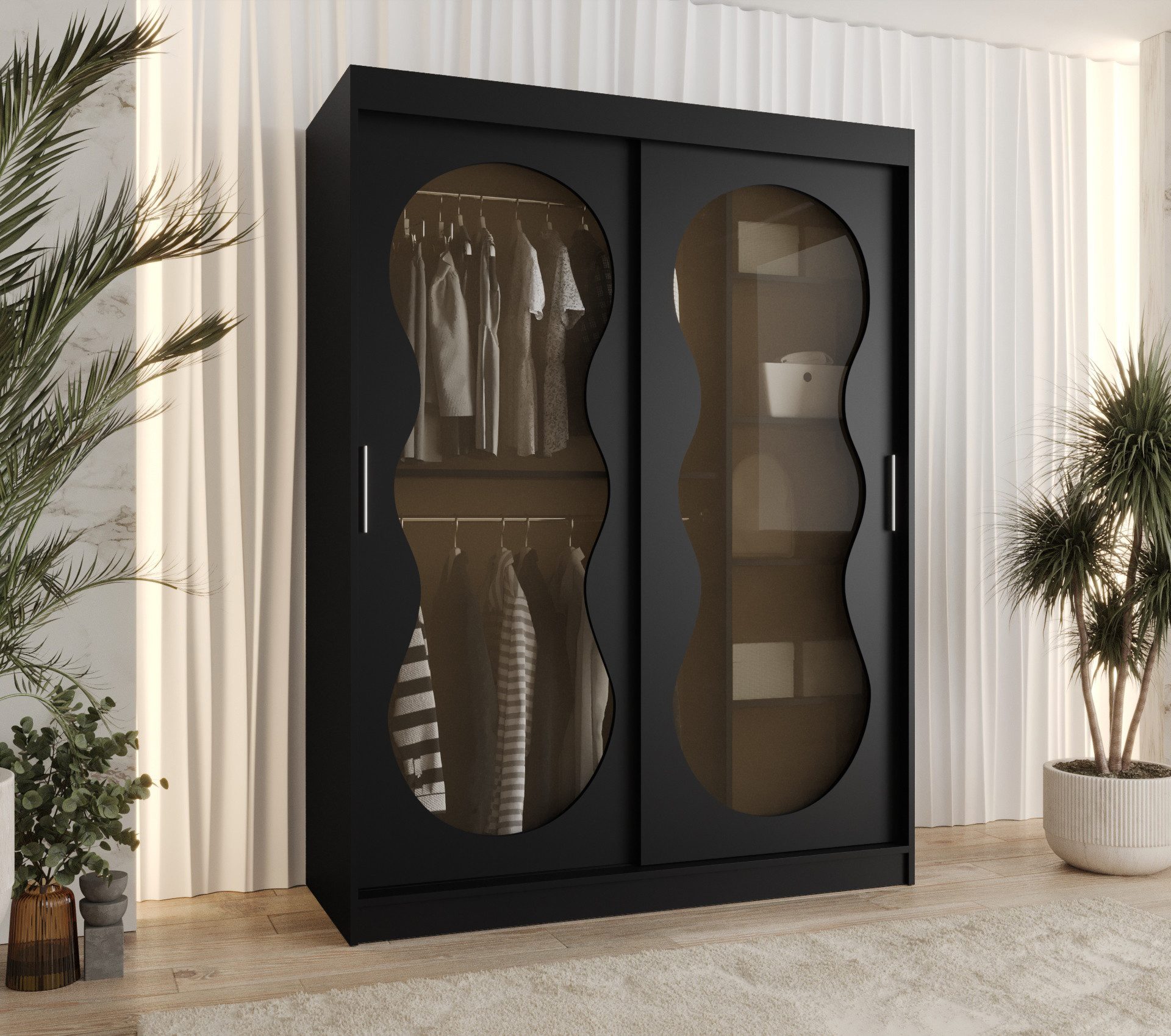 ABIKS MÖBEL Schwebetürenschrank BAHRAJN 3 Schlafzimmerschrank günstig online kaufen