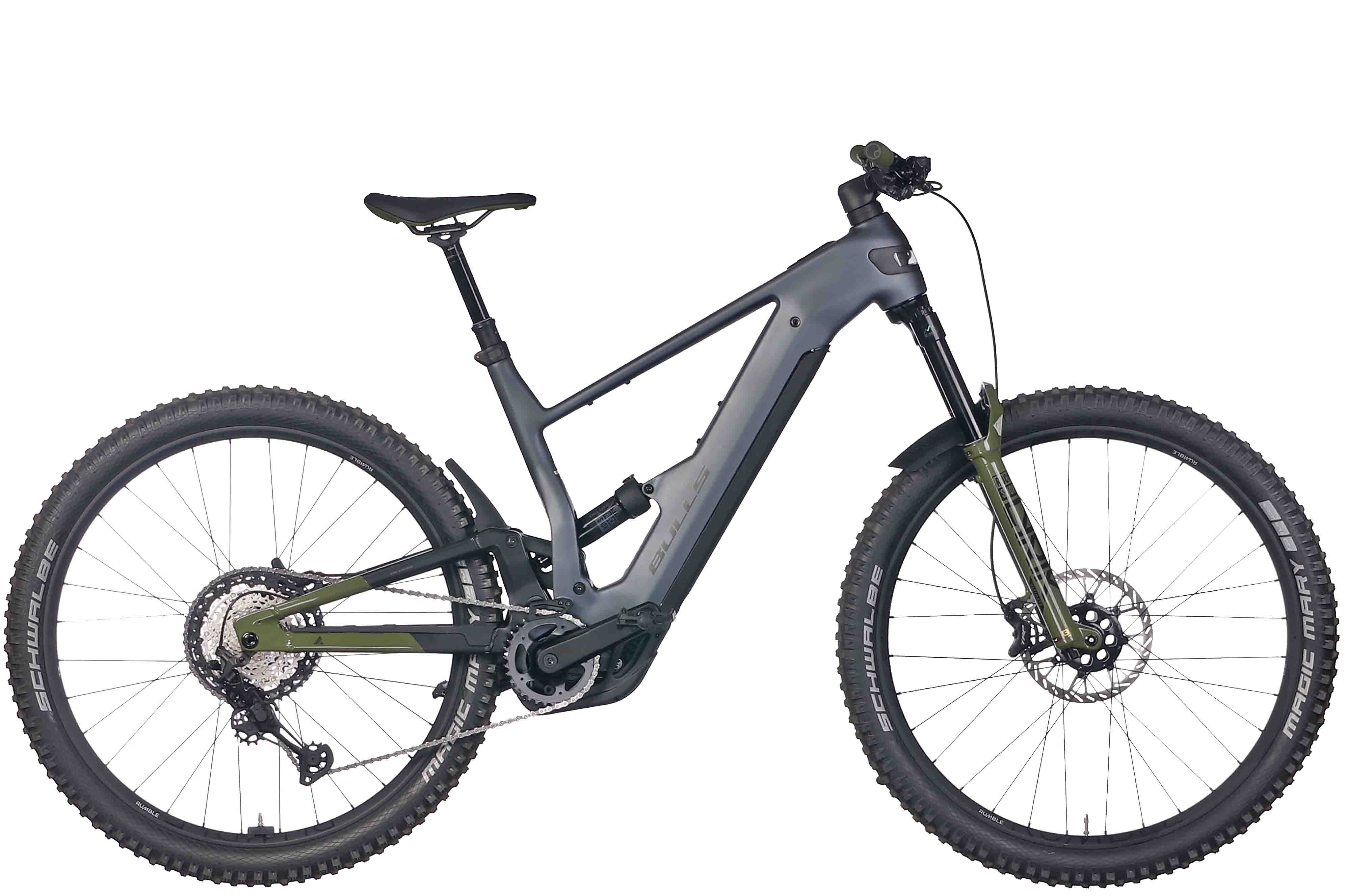 Bulls E-Bike Bulls Copperhead EVO AM5 29'' 800 Wh grau 2026, 12 Gang Shimano Deore XT RD-M8120 shadow+, Kettenschaltung, Bosch Performance Line CX GEN5 smart System