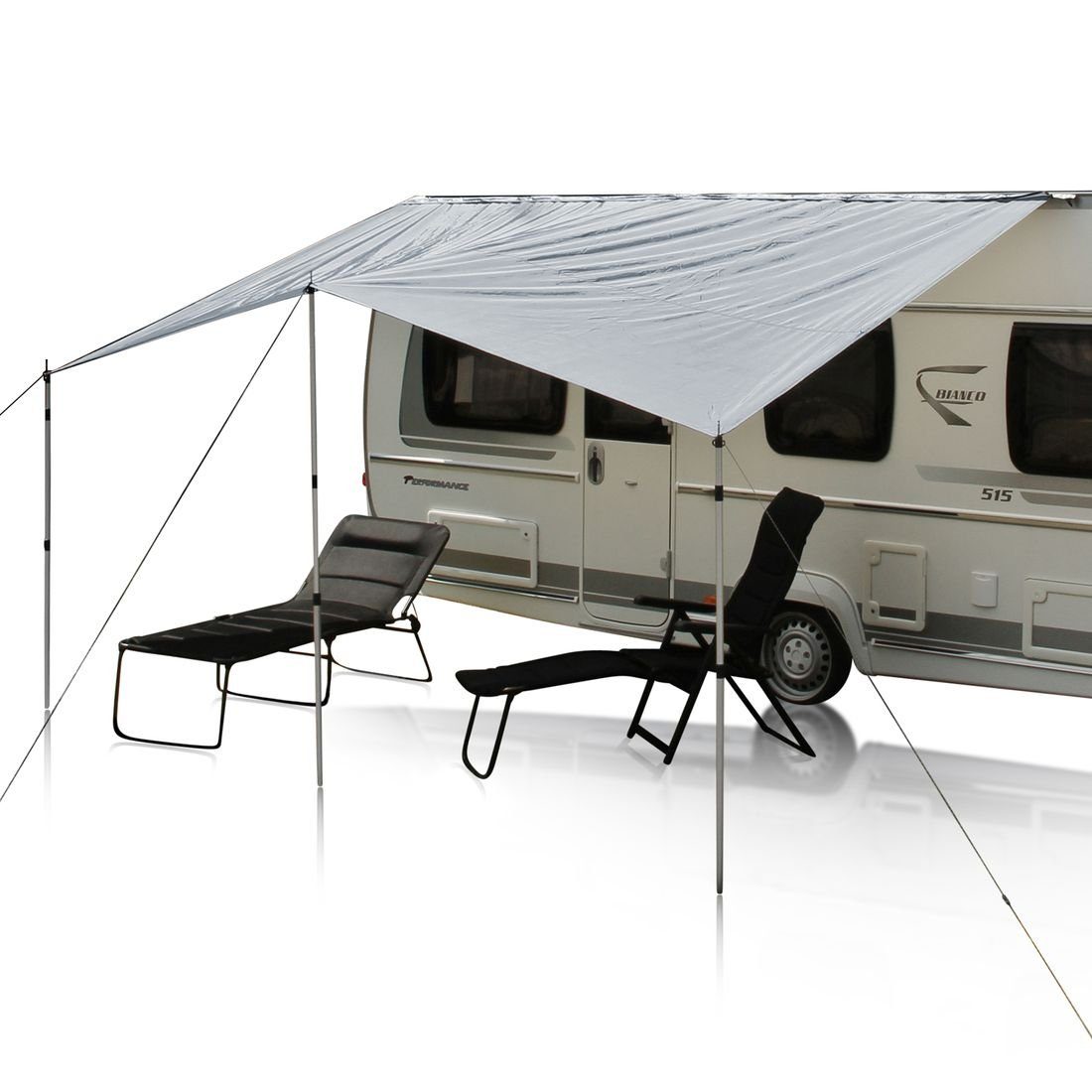 Sonnensegel yourGEAR Wohnwagen Sonnensegel Caravan Tarp 4 x 2,4 m Sonnendach