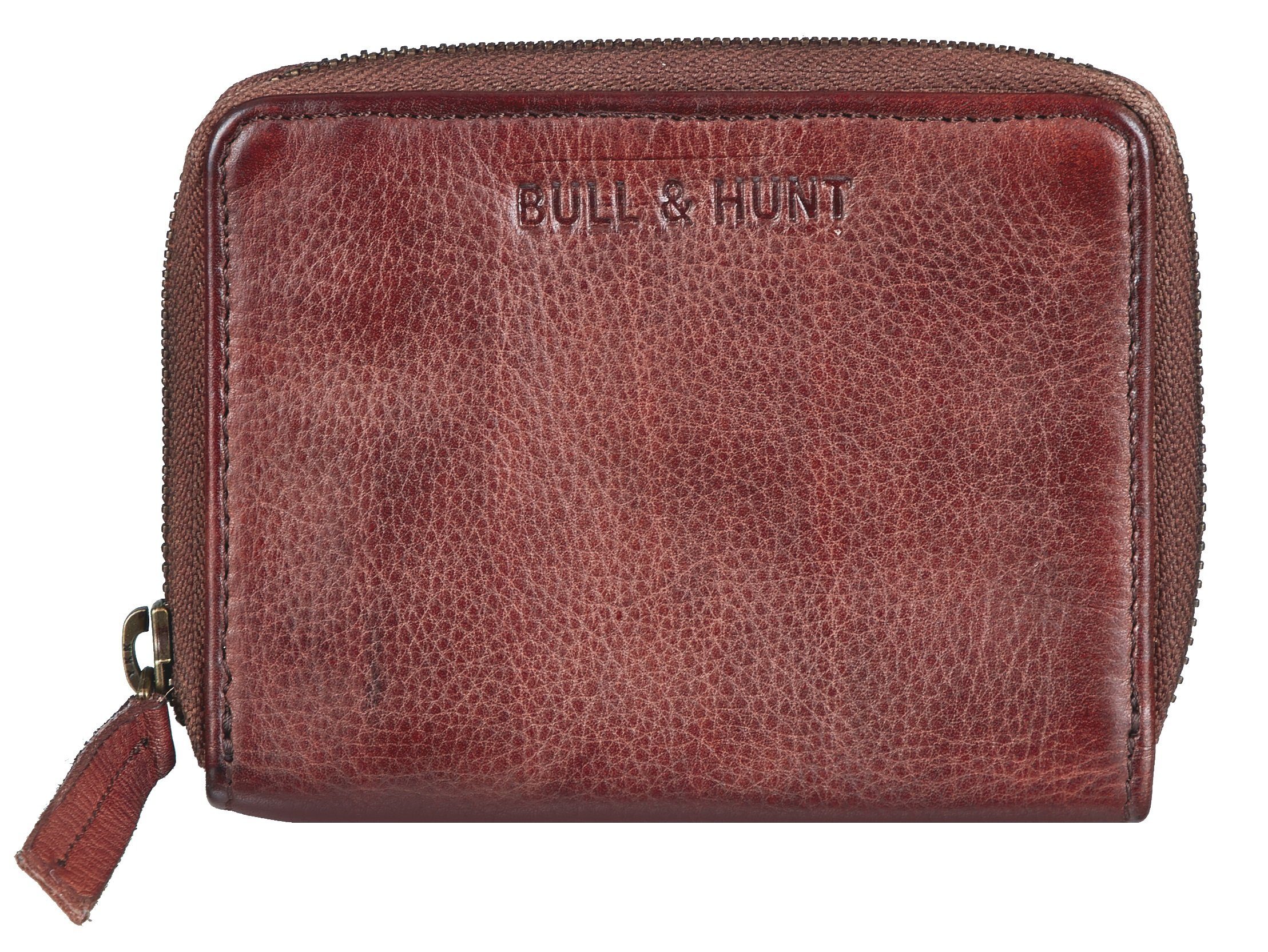 midi cognac Bull wallet & Hunt Geldbörse zip