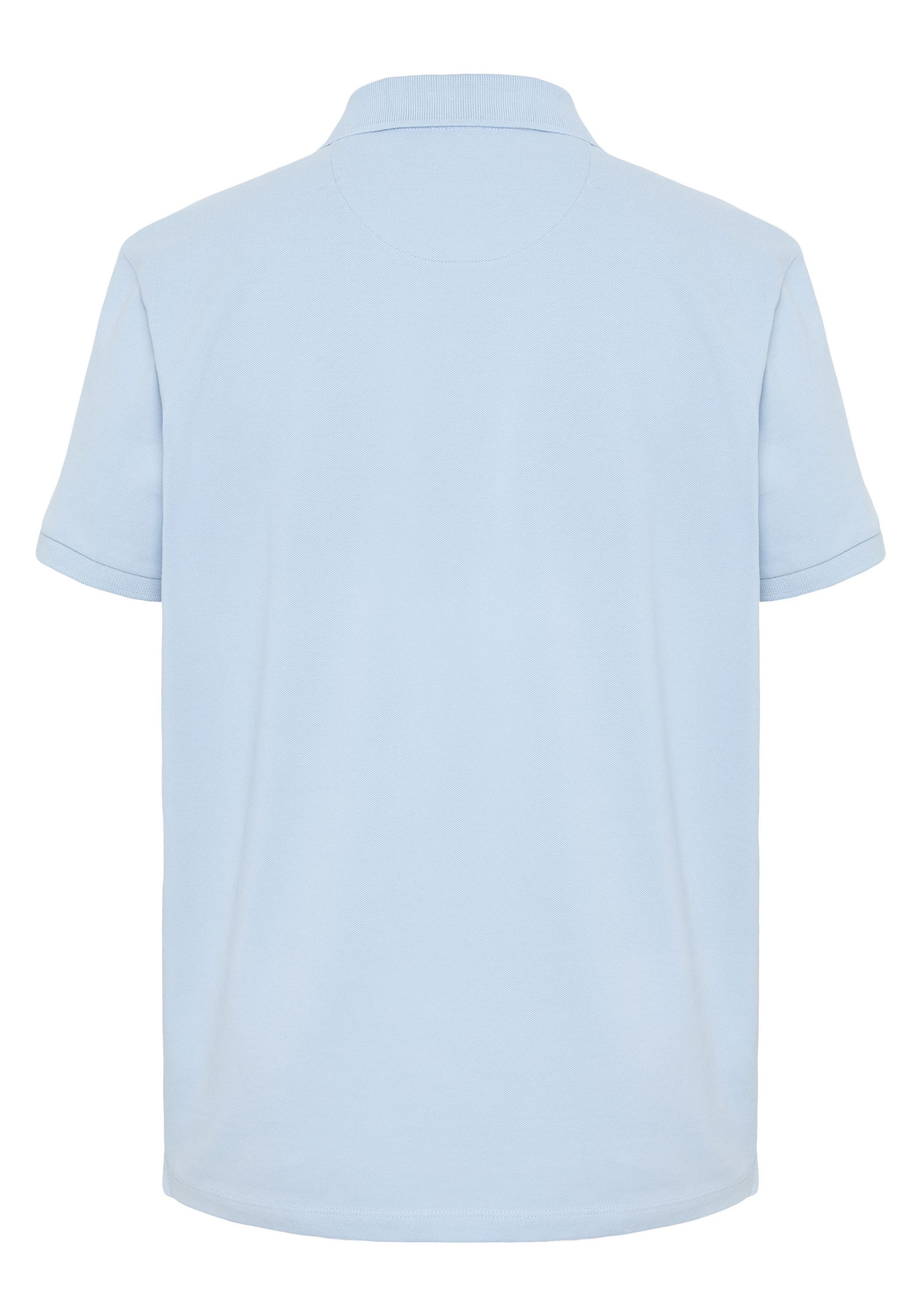 Polo Sylt Poloshirt im puristischen Design mit Label-Stitching günstig online kaufen