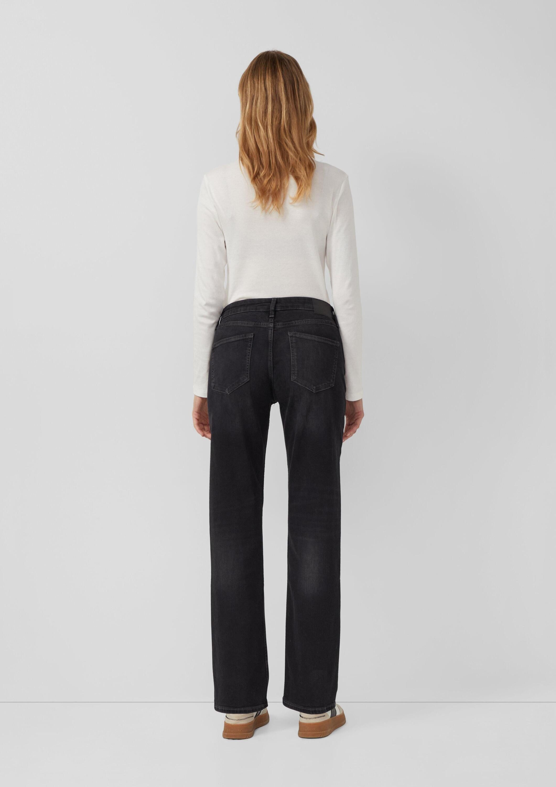 s.Oliver Regular-fit-Jeans Jeans-Hose KAROLIN Jeans Karolin / Regular Fit / Mid Rise / Straight Leg