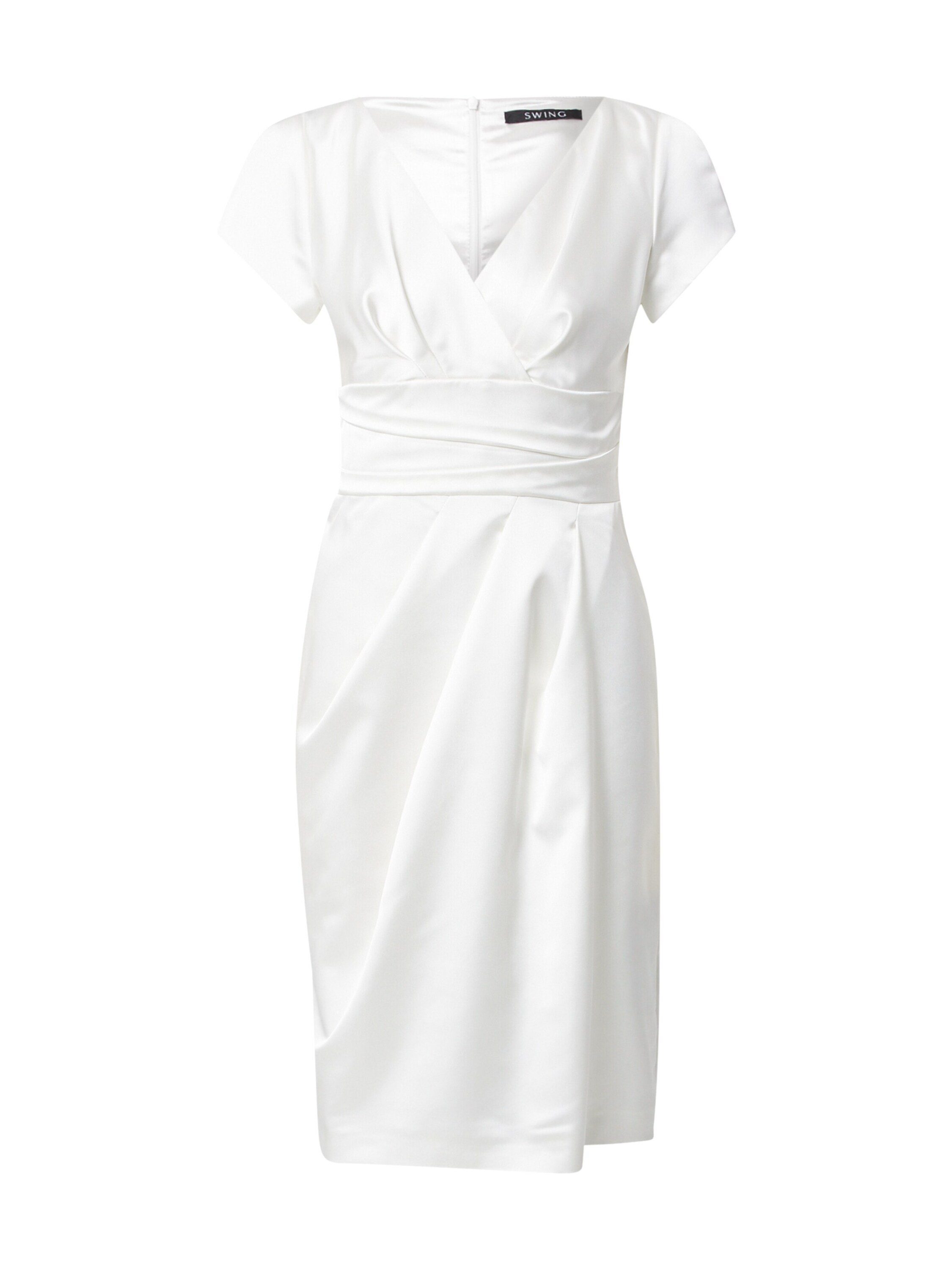 SWING Blusenkleid (1-tlg) Falten