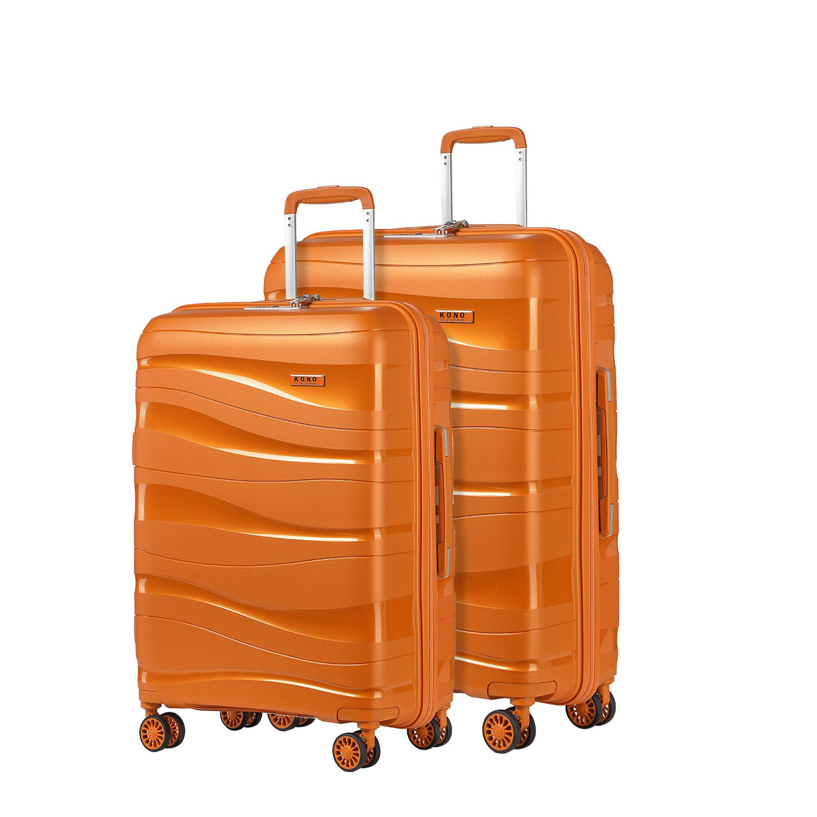 KONO Handgepäck-Trolley Leicht Hartschalenkoffer Reisekoffer mit günstig online kaufen