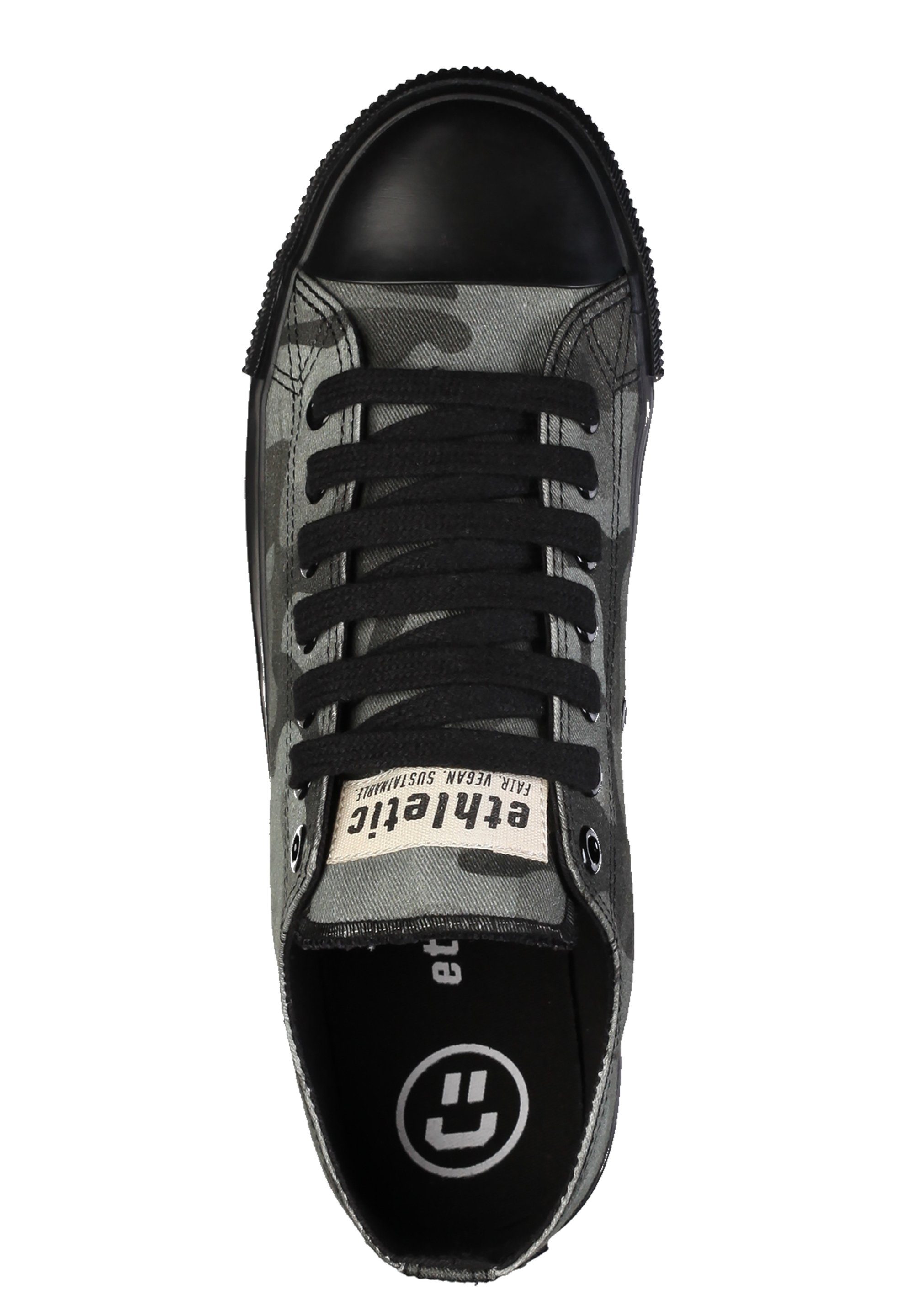 - ETHLETIC Produkt jet Lo Cap black human olive rights Fairtrade Cut Sneaker Black