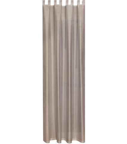 Vorhang Silko, Gerster, Schlaufen (1 St), transparent, Taft, HxB: 235x140, Eleganter Schlaufenschal aus Taft