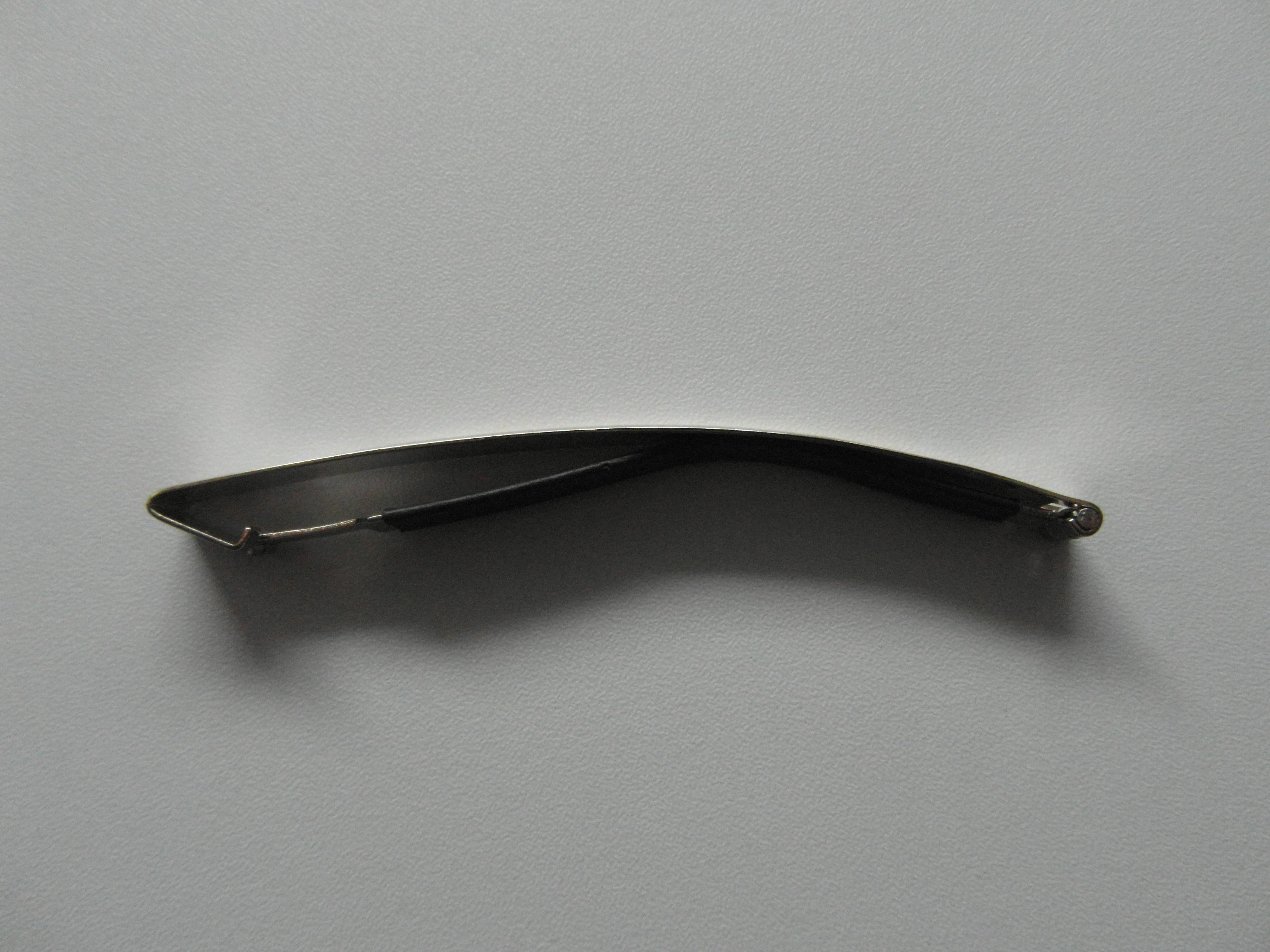 H.E.S. Haarspange Haarspange Edelstahl Silikonbesatz der absolute Klassiker., Vorteilspack, 2-tlg., Spar-Set 2 x Edelstahlspangen mit Silikonbesatz, weniger Haarbruch, Silikonbesatz, auch für dünne Haare