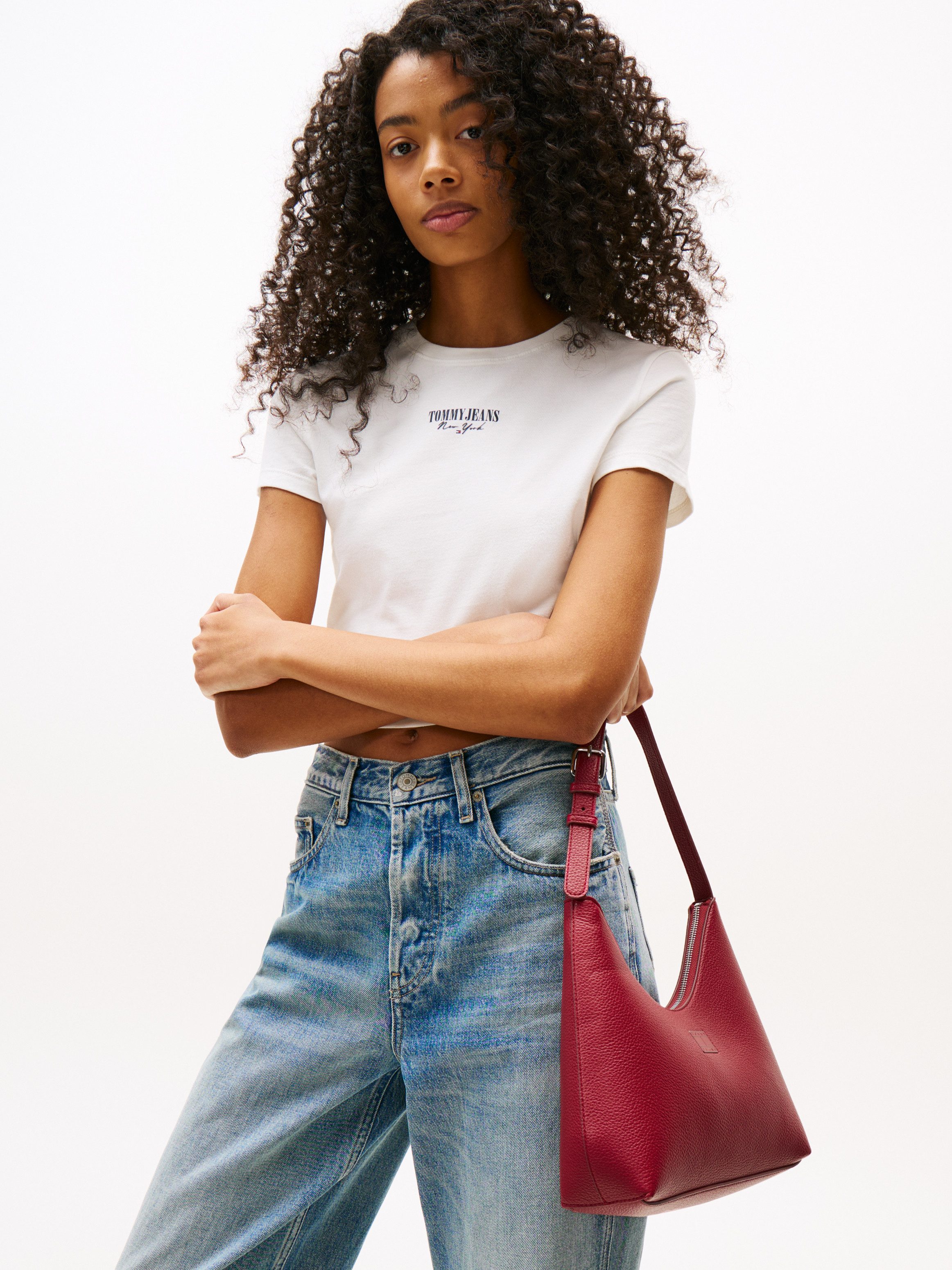 Tommy Jeans Schultertasche TJW MUST SHOULDER BAG, Damen Umhängetasche, Aben günstig online kaufen