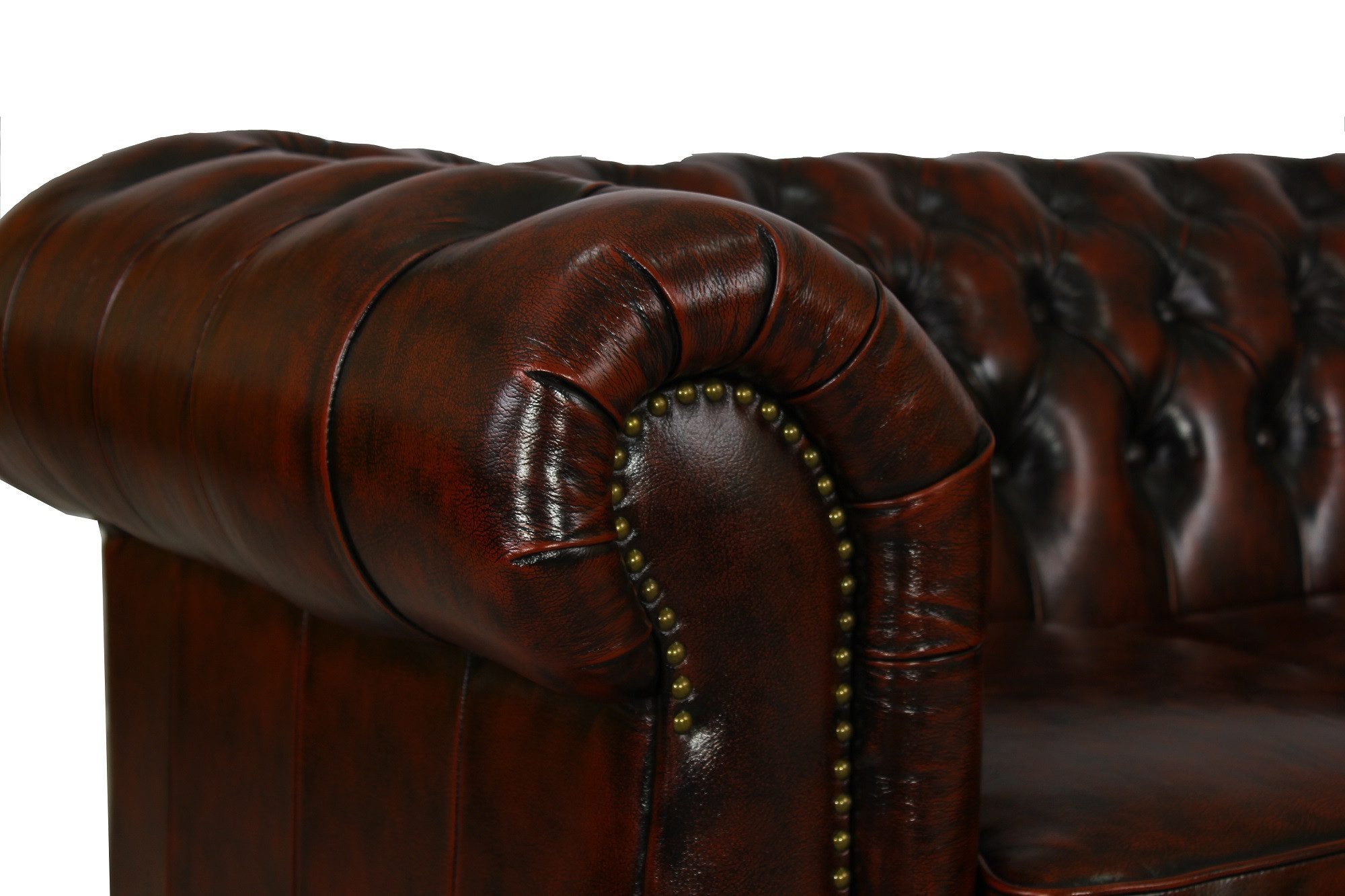 Salottini Chesterfield-Sofa SOFORT LIEFERBAR Avon 3er Sofa Chesterfield 3-Sitzer Couch SONDERPREIS, 1 Teile, Handarbeit