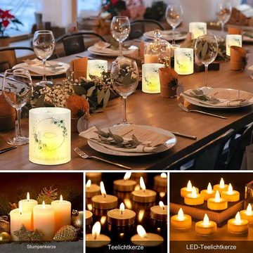 Candyse Lampenschirm Kerze Lampenschirme Tischplatte dekorative Lampenschirme, Ideal für die Schaffung von Atmosphäre und die Einstellung des Lichts