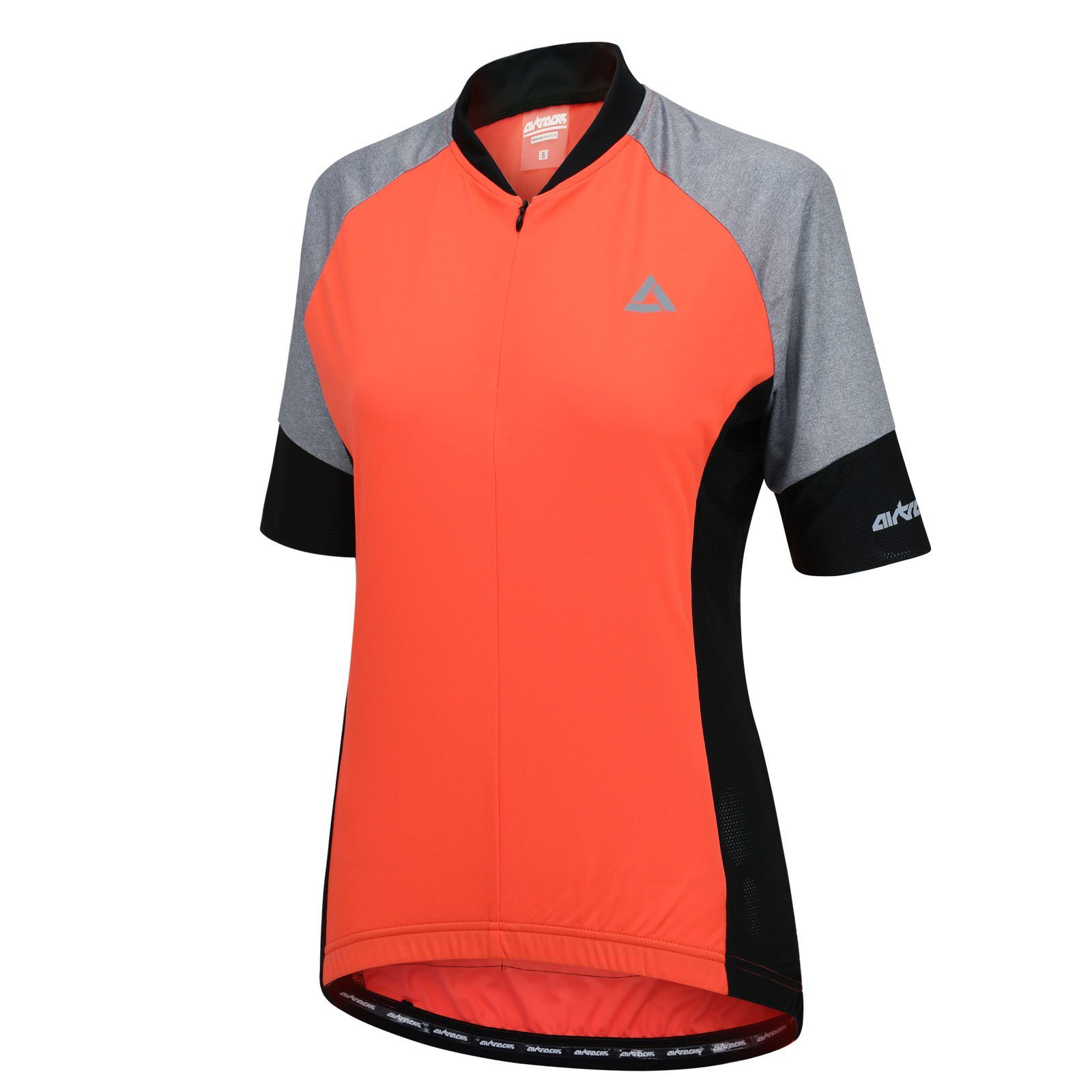 Airtracks Radtrikot Damen Fahrradtrikot Kurzarm Pro Line (atmungsaktives Radtrikot - Jersey mit Quick Dry & Anti-UV) » S M L XL XXL «