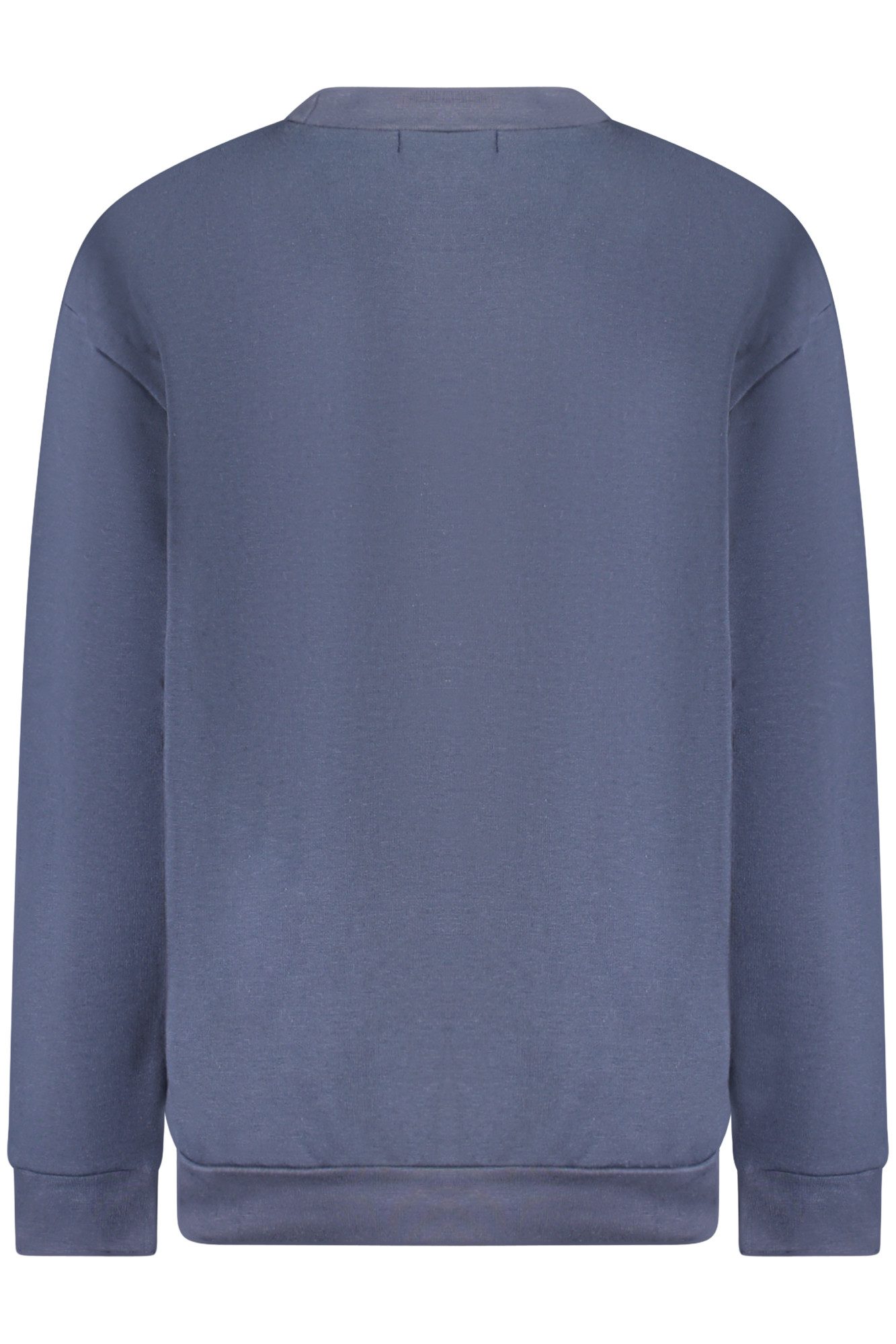 Cavalli Class Sweatshirt Blauer Damenpullover mit Rundhals und Print-Design