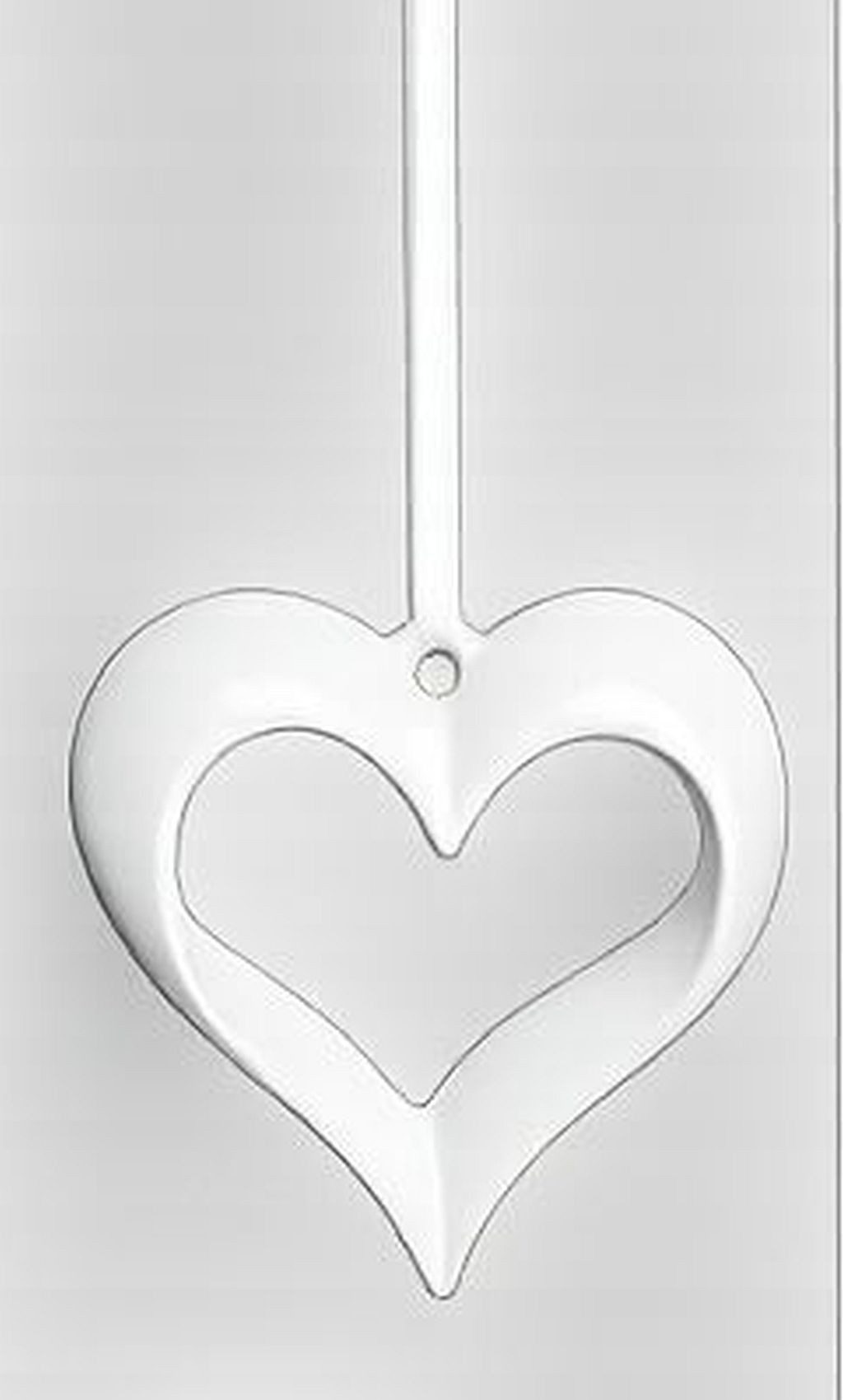 TIZIANO - DESIGN & EMOTIONS Dekohänger Herz Cuora – Frühlingsdeko zum Aufhängen – 4 Größen