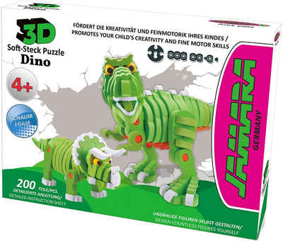 Jamara Steckpuzzle »JAMARA Kids, Dino«, 200 Puzzleteile
