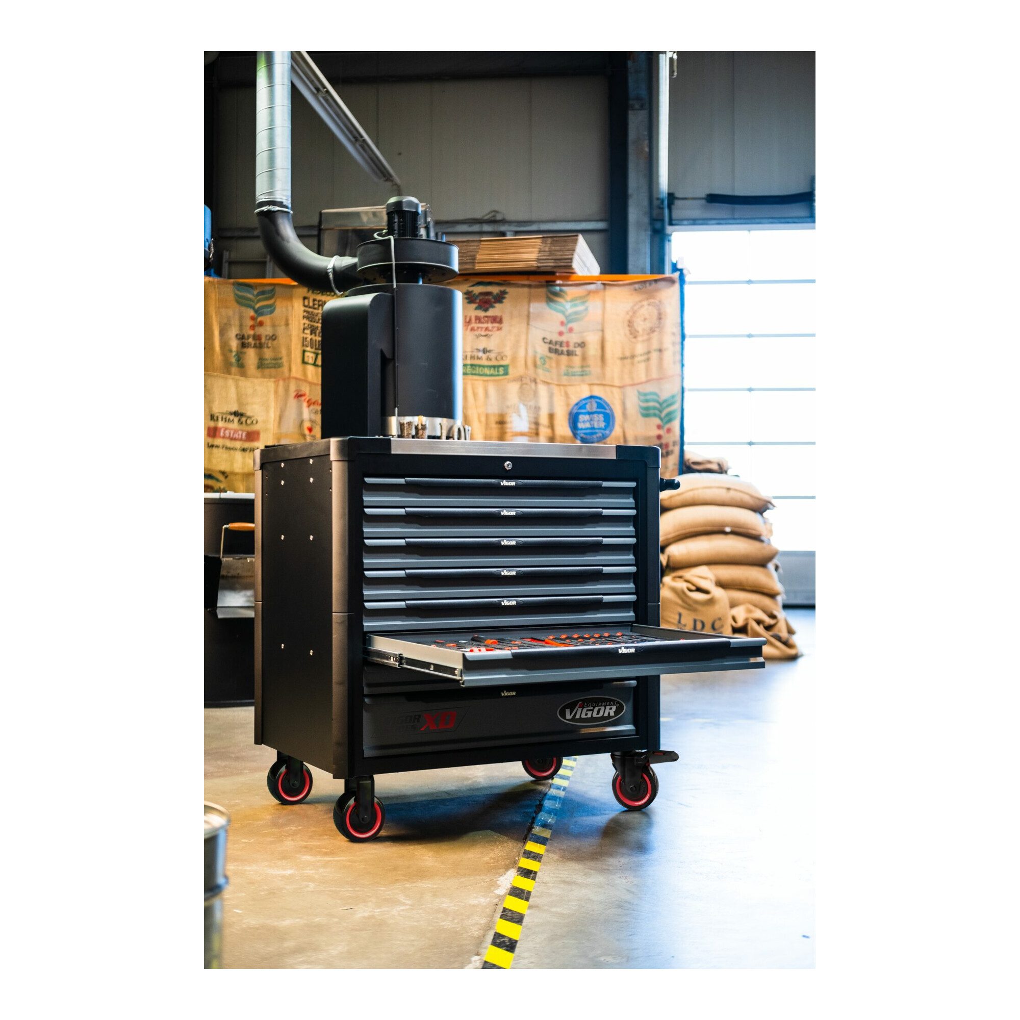 VIGOR Werkstattwagen VIGOR 1000 XD V4481-XD/469 469tlg