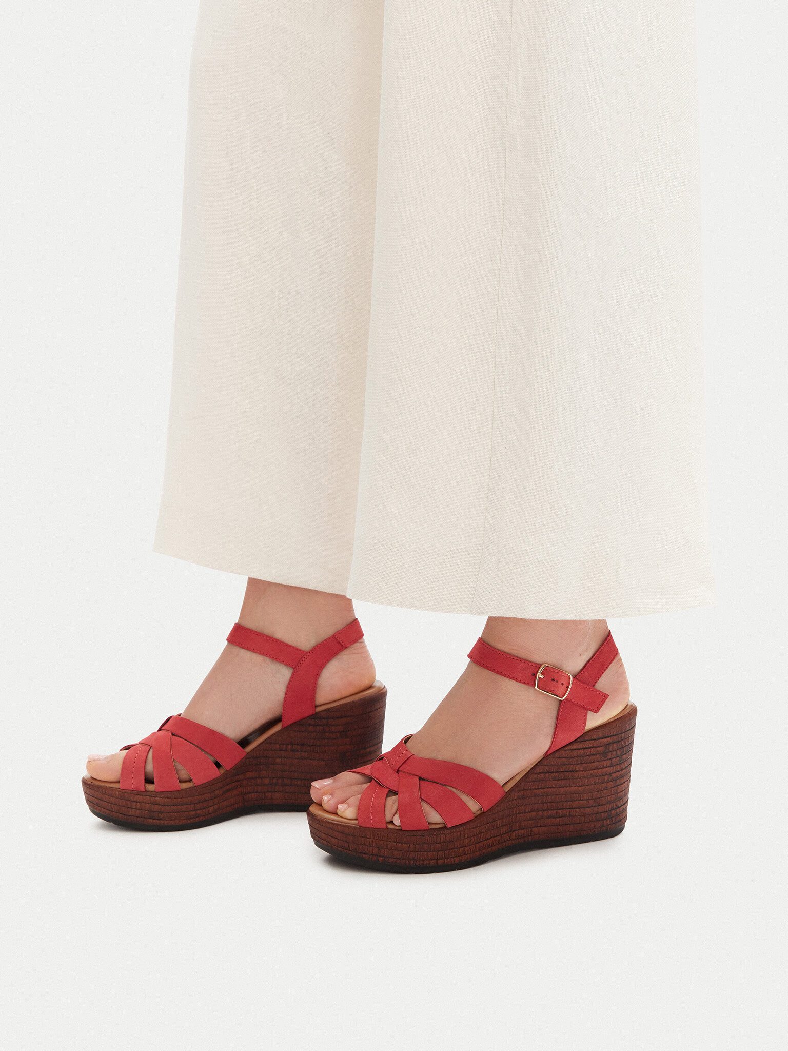 LASOCKI Lasocki Damen Sandals Rot WI23-LEMONE-03 Sandale