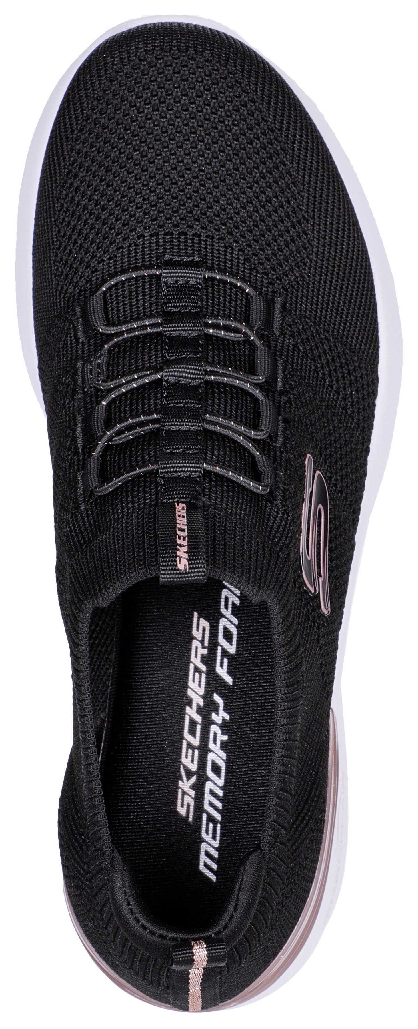 Skechers SKECH-AIR DYNAMIGHT - Slip-On Sneaker Schlupfschuh, Slipper, Freizeitschuh mit Gummizug